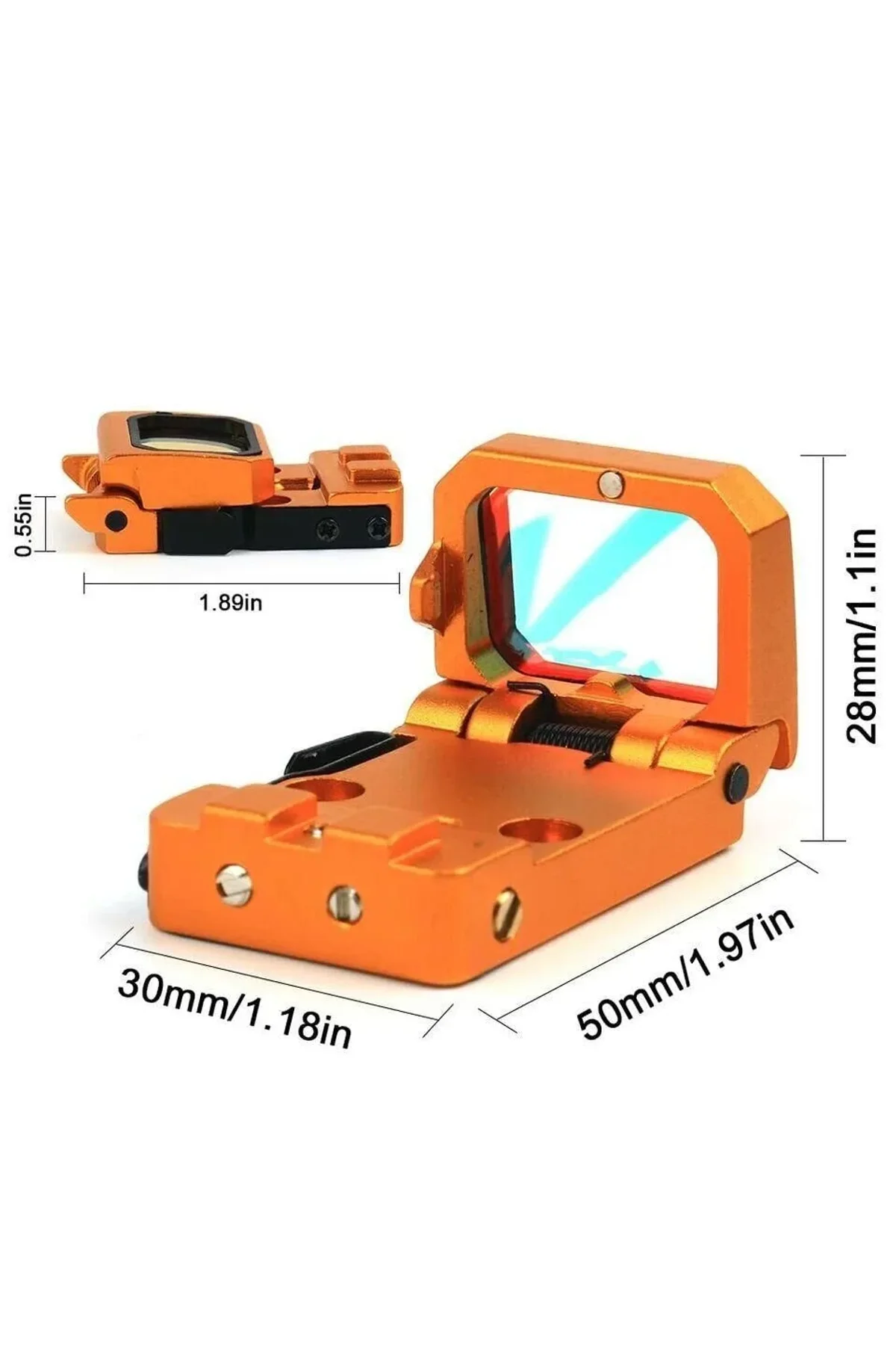 Vism Flipdot Reflex M2 Red Dot Sight - Katlanabilir 22mm Reflex Nişangâh - Just Cheap Store Görsel 2