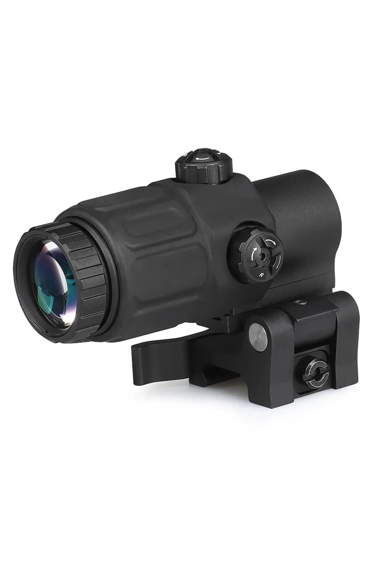 Magnifier 5x Yakınlaştırmalı Dürbün - 22mm Ray Uyumlu, Katlanır Yaylı Ayaklı