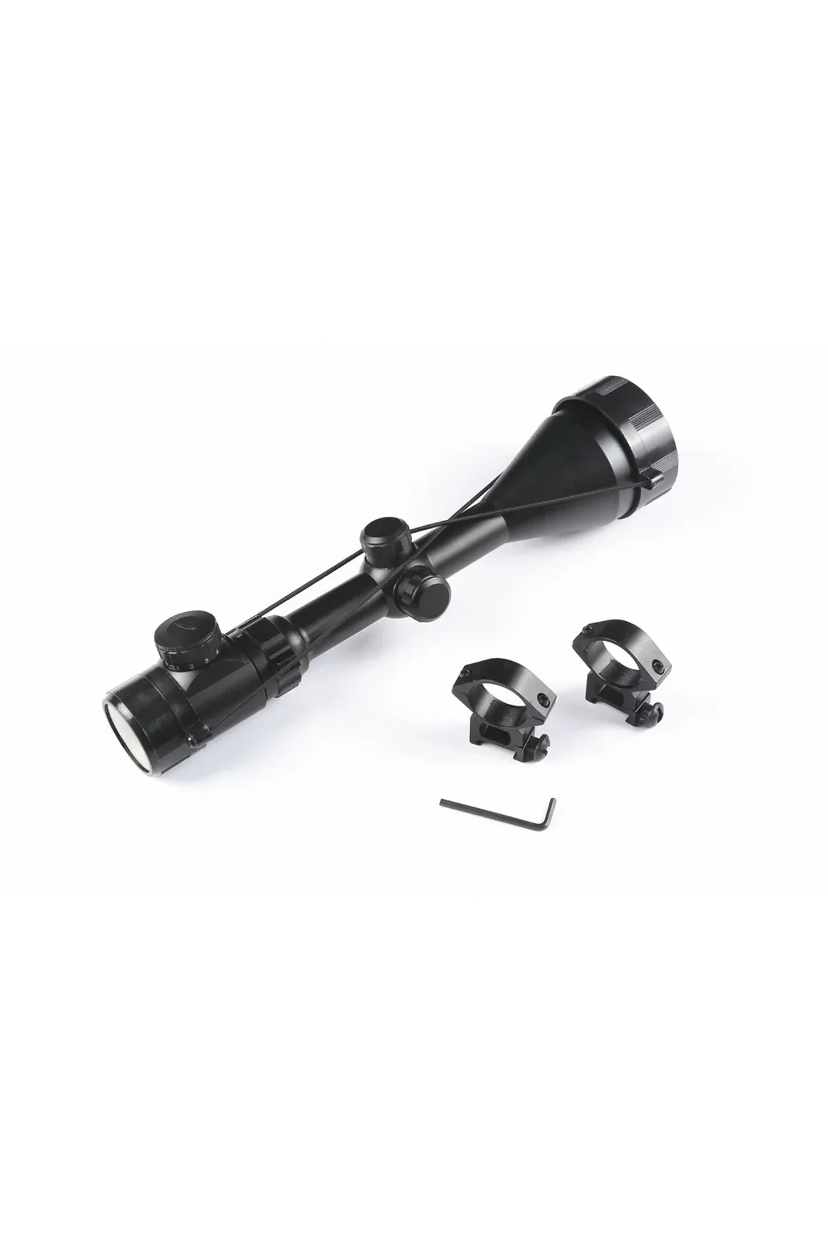 3-9x56eg Yüksek Kaliteli Çıft Işık Kırmızı,yeşil Kaynaklı Avcılık Süfer Dürbün(b) - Just Cheap Store Görsel 3