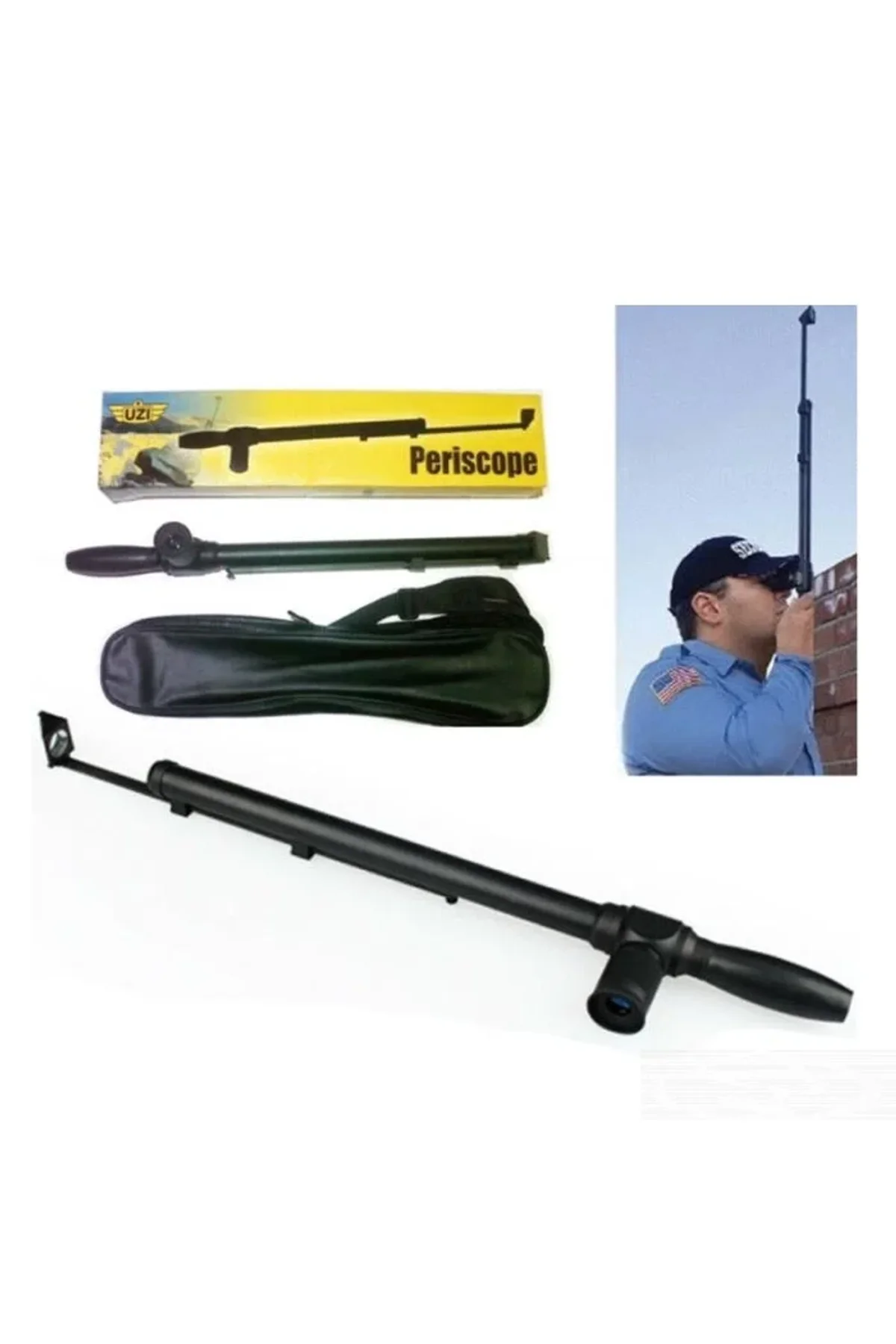 Uzi 5x20 Havuz Ve Plaj Dalışı Için Ayarlanabilir Periskop,5x20 Büyütme Gözlem Avcılık Monoküler Dürb - Just Cheap Store Görsel 4