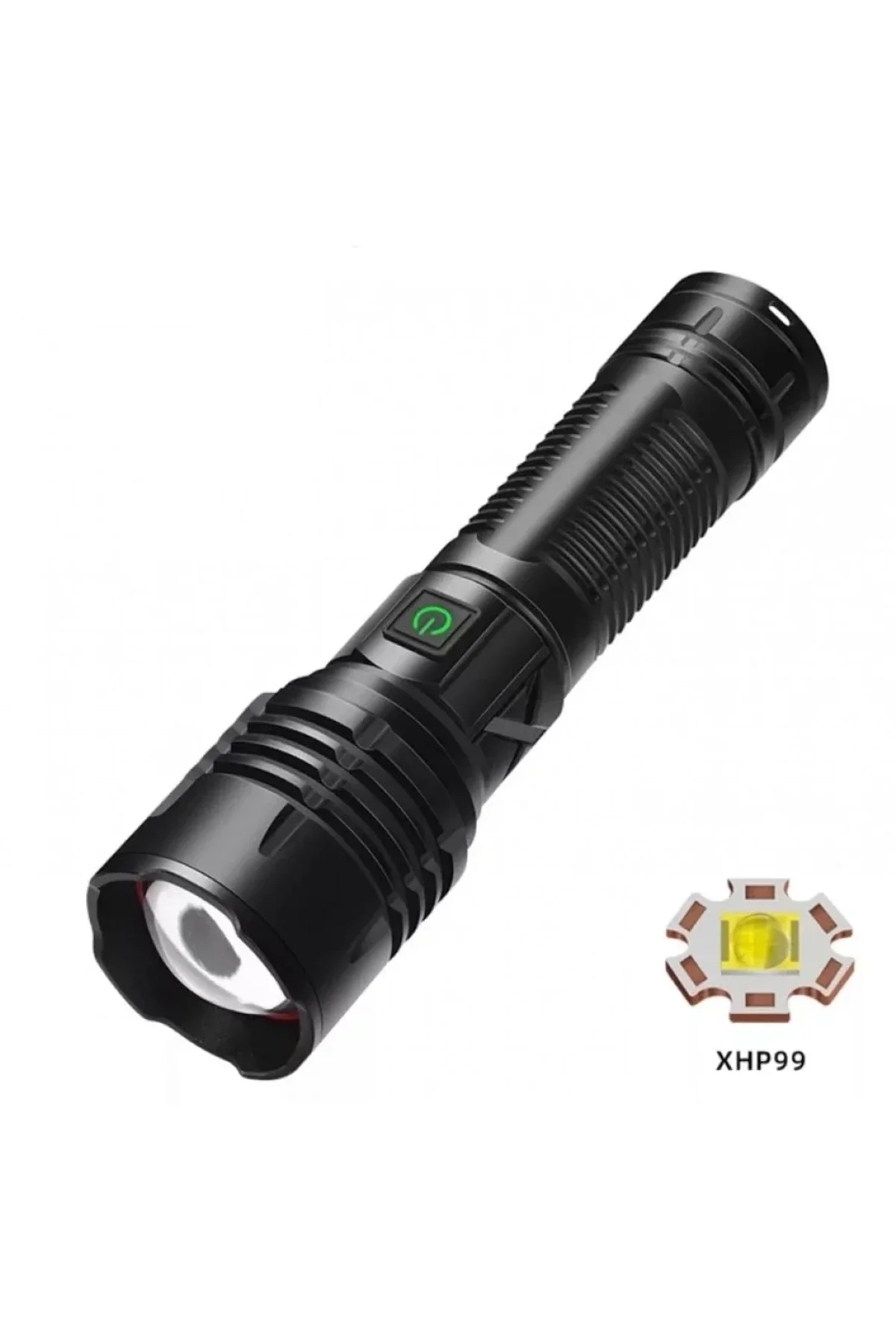 F.b.ı F-38 Yüksek Güç Ultra Spot Uzun Menzilli El Feneri Şarj Edilebilir Led Güçlü El Fener Aydınlat - Just Cheap Store Görsel 2