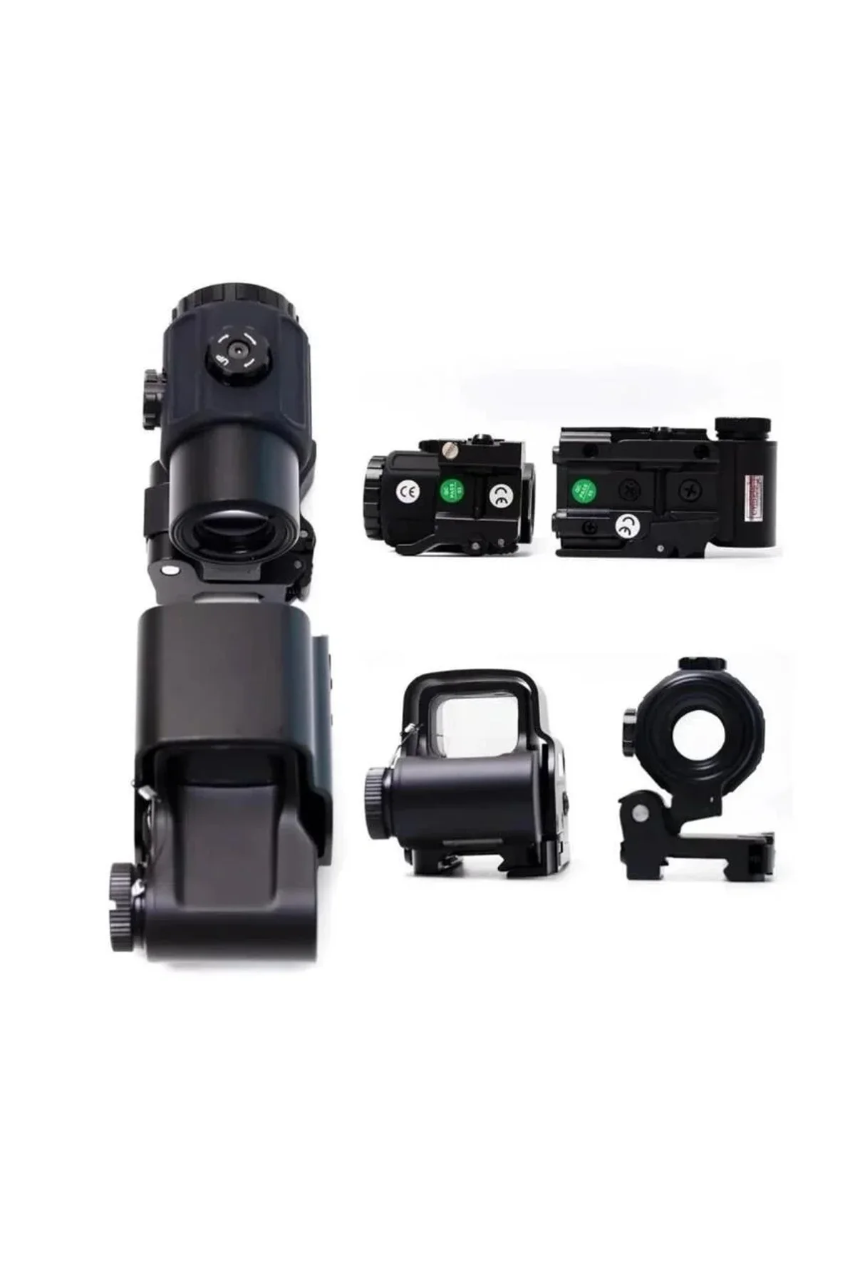 558-g43 Xps2 Hedef İşaretleyici Red Dot - Holografik Nişangâh, 5x Büyütmeli Set-siyah - Just Cheap Store Görsel 3