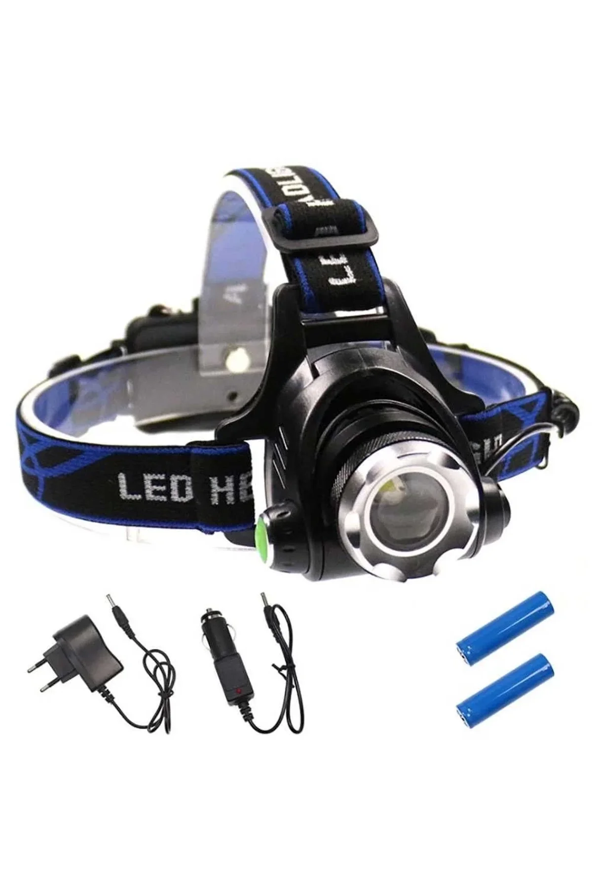 Orjinal 800 Lümen Tx6 Şarjlı Zoomlu Kafa Feneri Wt-120 - Just Cheap Store Görsel 3