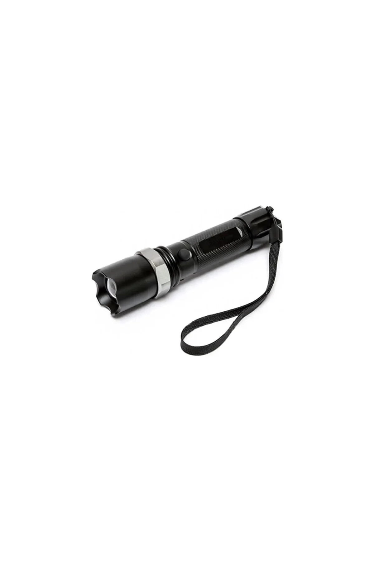 Km-110 Profesyonel Şarjlı El Feneri Ledli+flashlight+zoom Özellikli Atlı 6 Parça Full Set