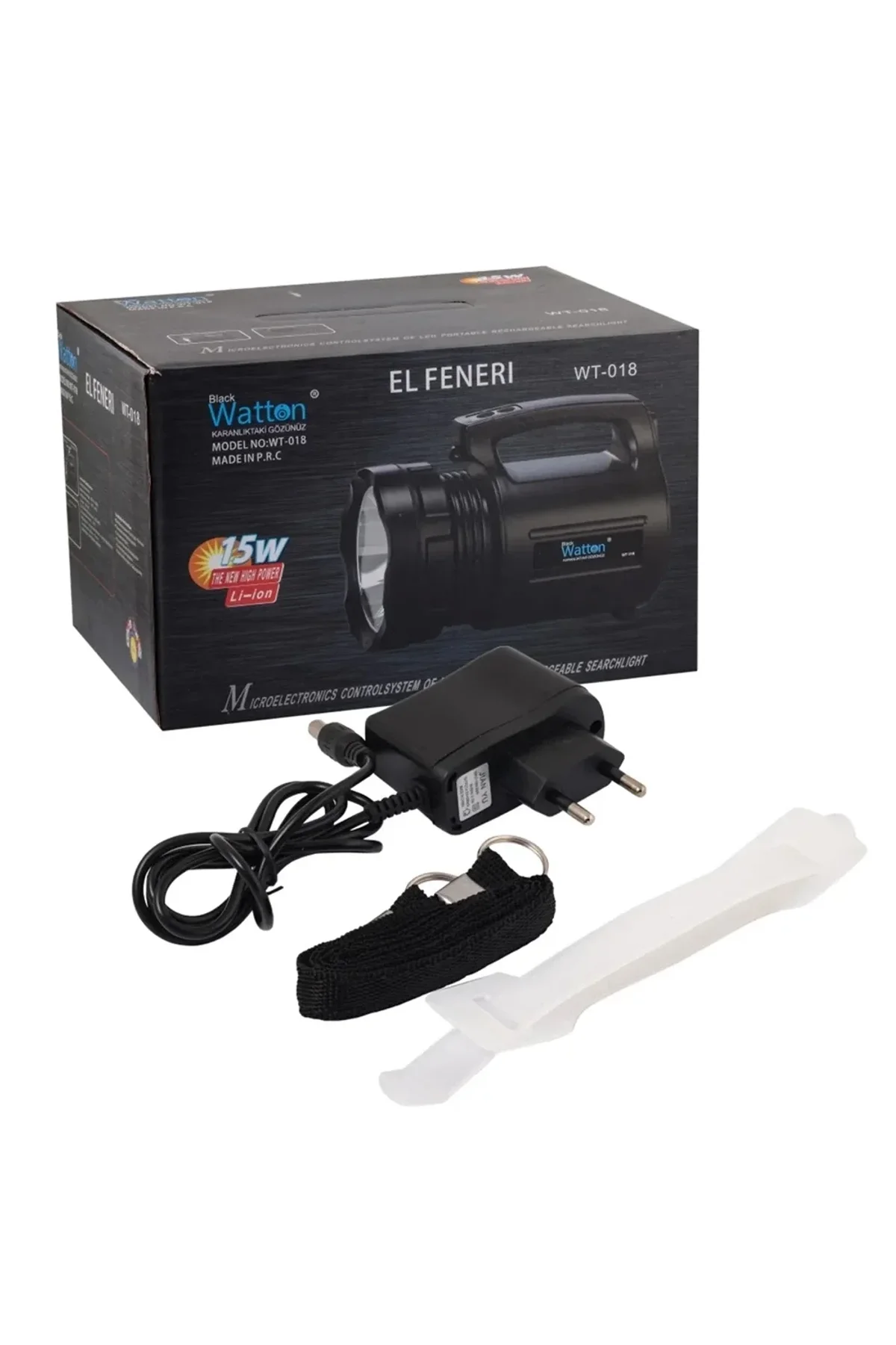 Wt-018 Profesyonel Büyük Avcı Feneri - Just Cheap Store Görsel 4