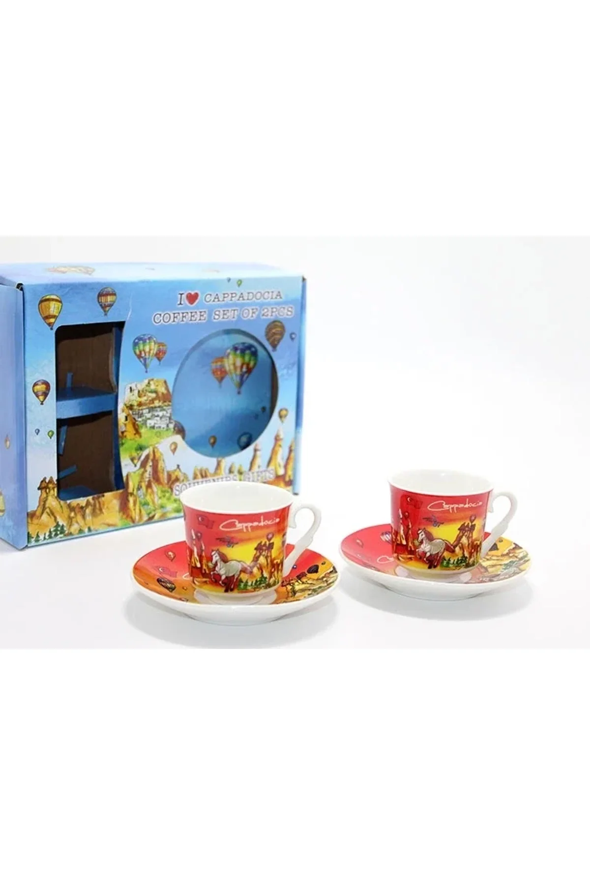 Yöresel İkili Fincan Seti Alk1568 - Just Cheap Store Görsel 2