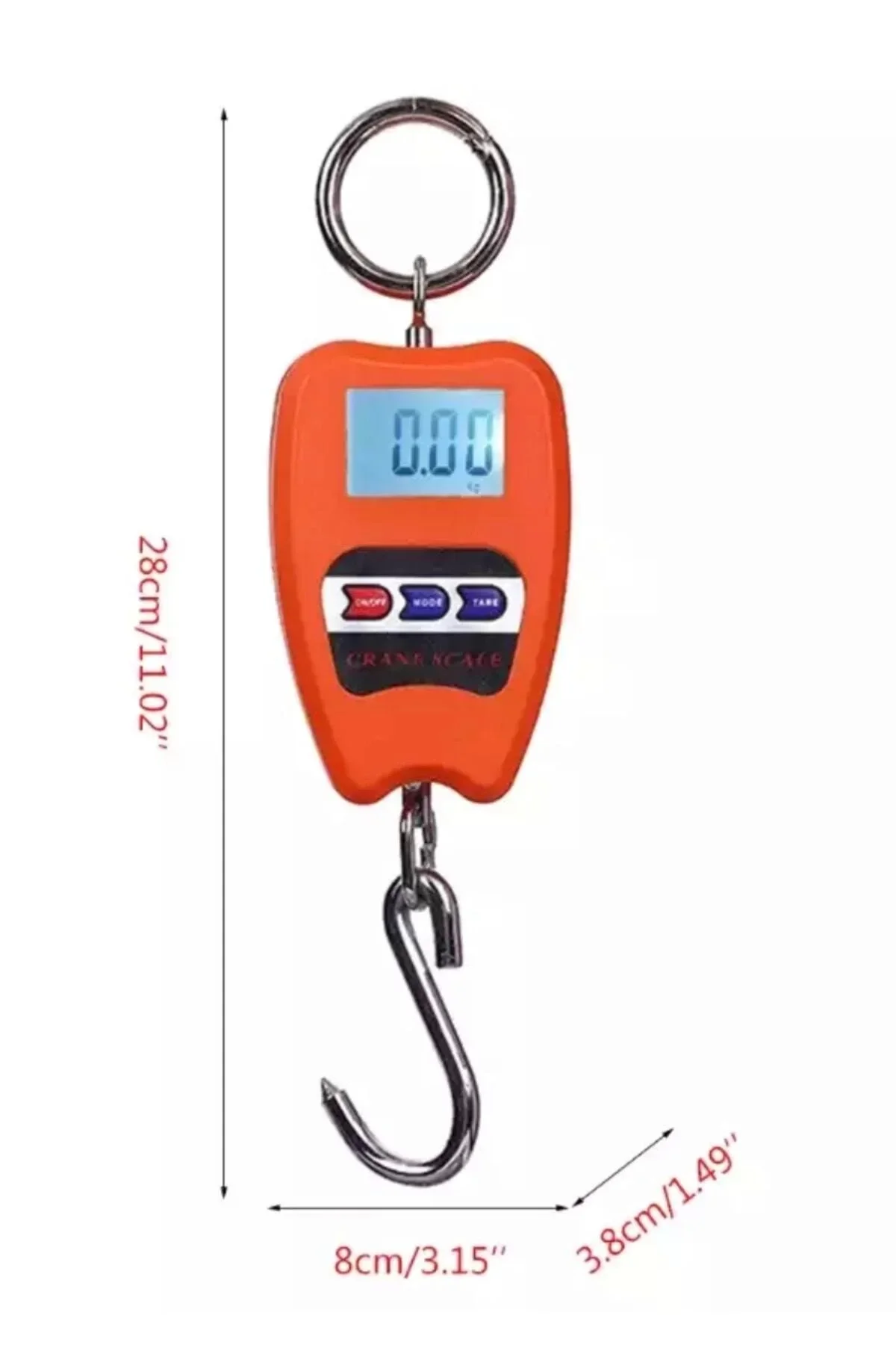 200 Kg Vinç Tipi Kancalı Terazi - Ağır Yükler İçin Hassas Ölçüm - Just Cheap Store Görsel 5