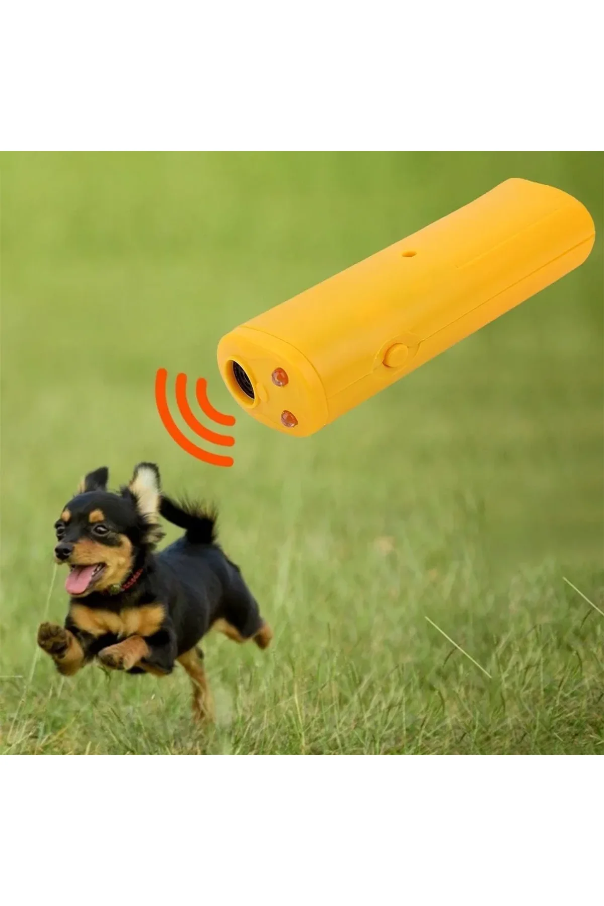 Ultrasonik Köpeksavar Cihaz – 150 Desibel, Ses Dalgasıyla Zararsız Koruma, Led Işıklı, Etkili - Just Cheap Store Görsel 3