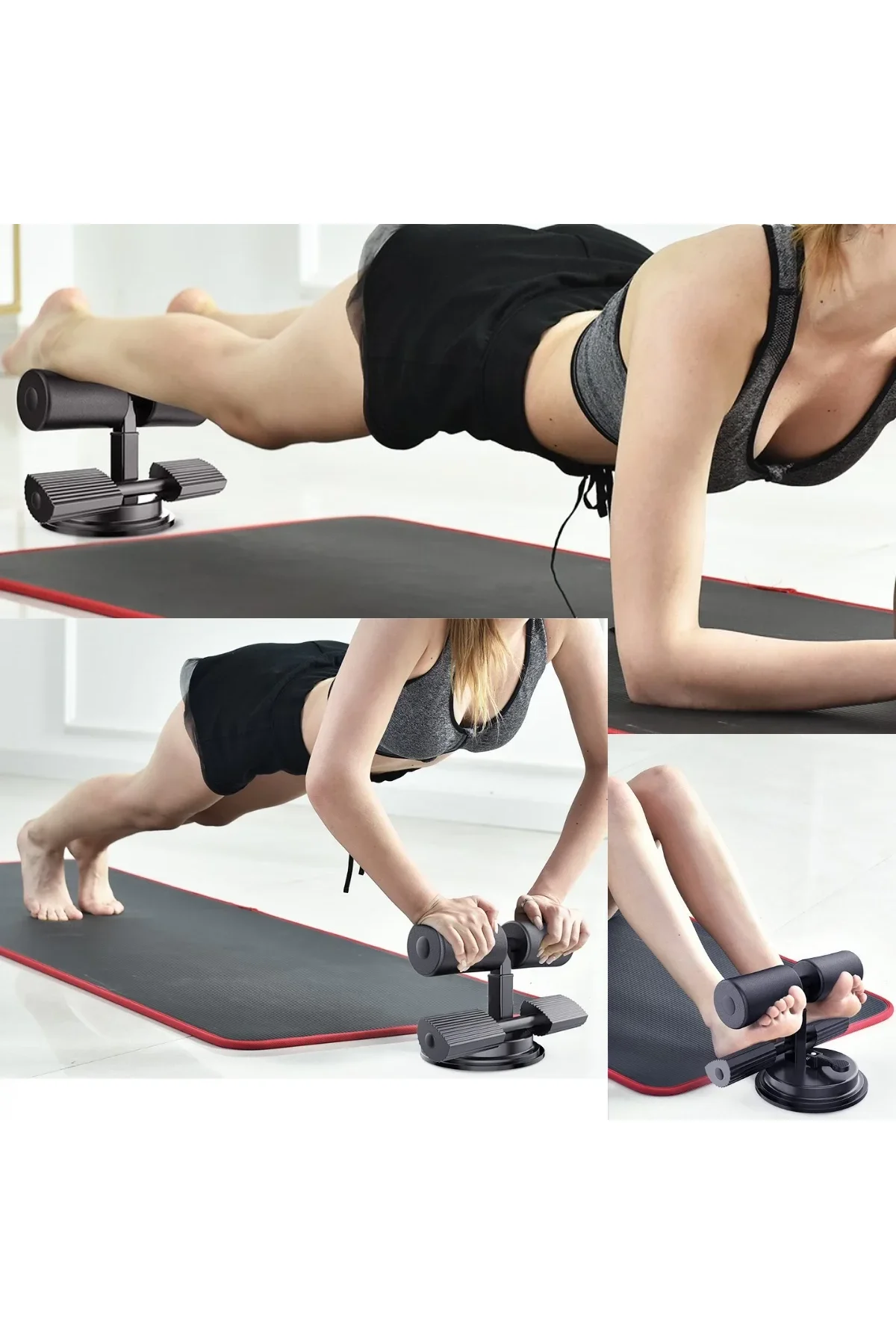 Mekik Çekme Spor Aleti Ayak Destekli Vantuzlu - Just Cheap Store Görsel 4