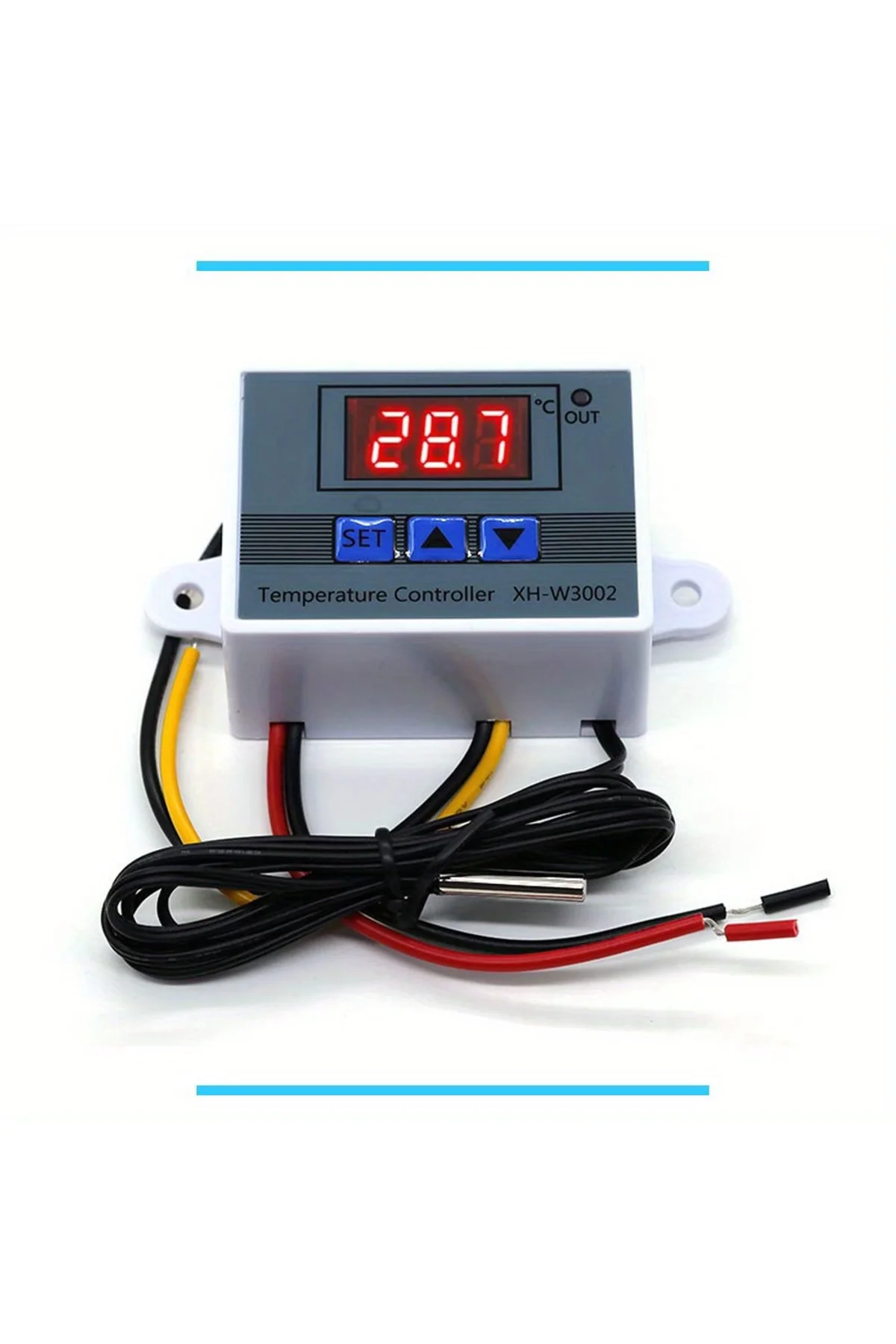 Dijital Termostat Xh-w3002 Led Ekranlı Sıcaklık Kontrol Cihazı 220v