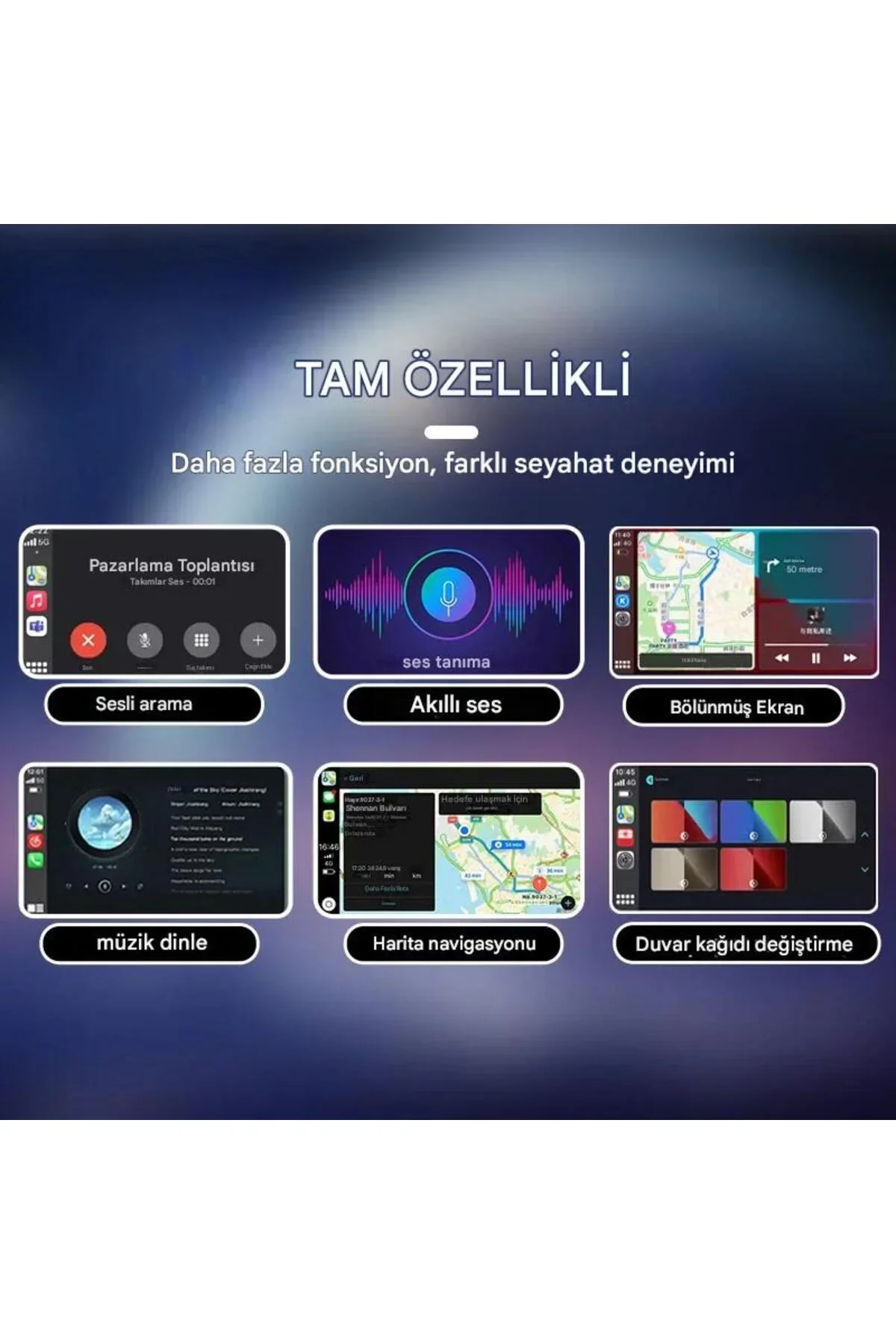 Kablosuz Android Auto/car Play Usb Dongle Cihazı - Just Cheap Store Görsel 4