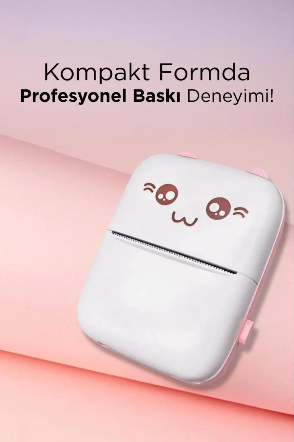 C9 Pembe Mini Yazıcı Taşınabilir Termal Yazıcı Kablosuz Bağlantı Ap Kontrol Cep Yazıcısı - Just Cheap Store Görsel 5