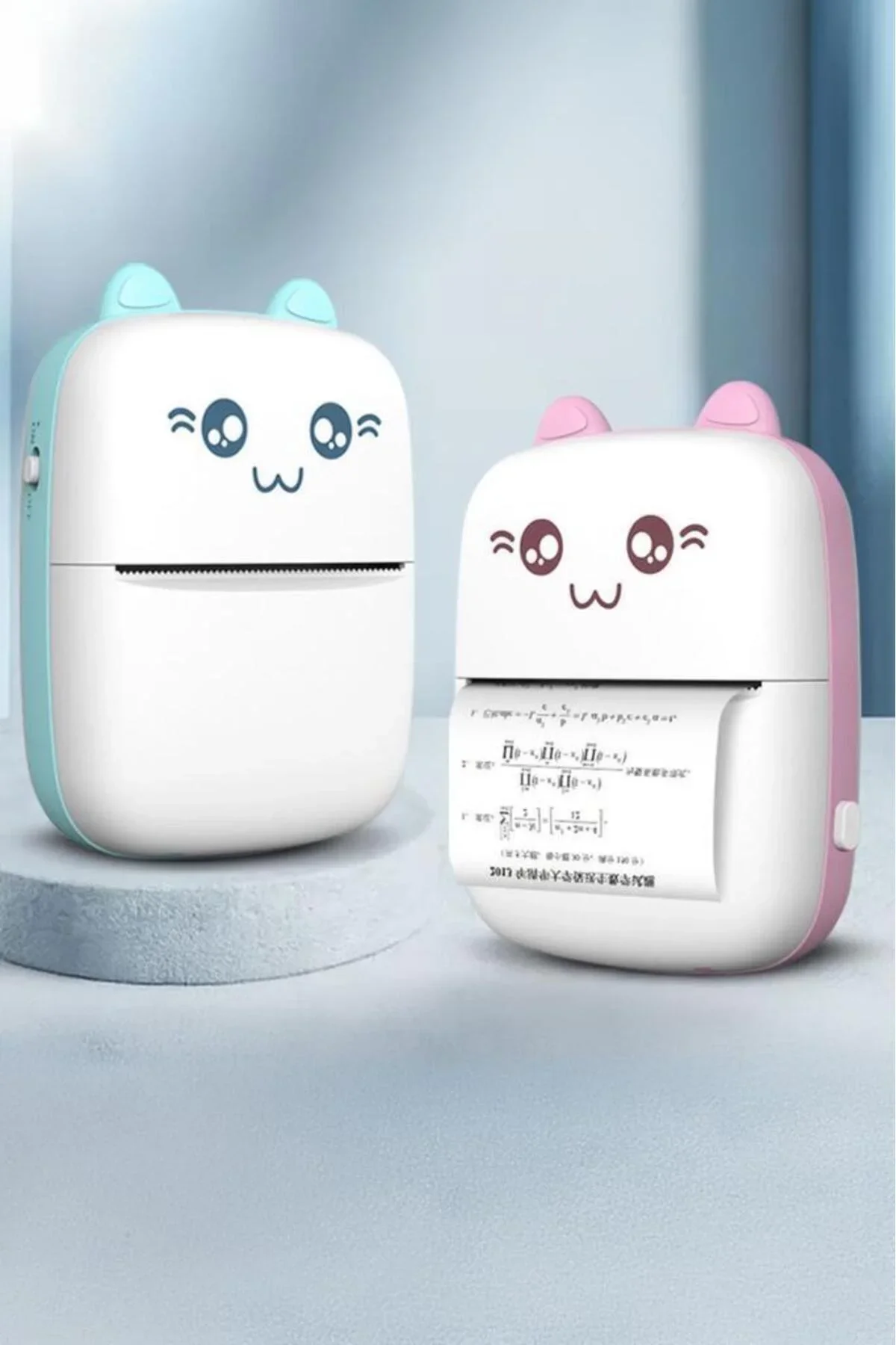 C9 Pembe Mini Yazıcı Taşınabilir Termal Yazıcı Kablosuz Bağlantı Ap Kontrol Cep Yazıcısı - Just Cheap Store Görsel 2