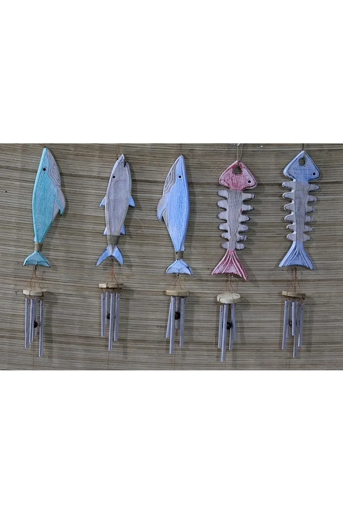 Ahşap Balıklı Metal Çan No:5 - Just Cheap Store Görsel 2