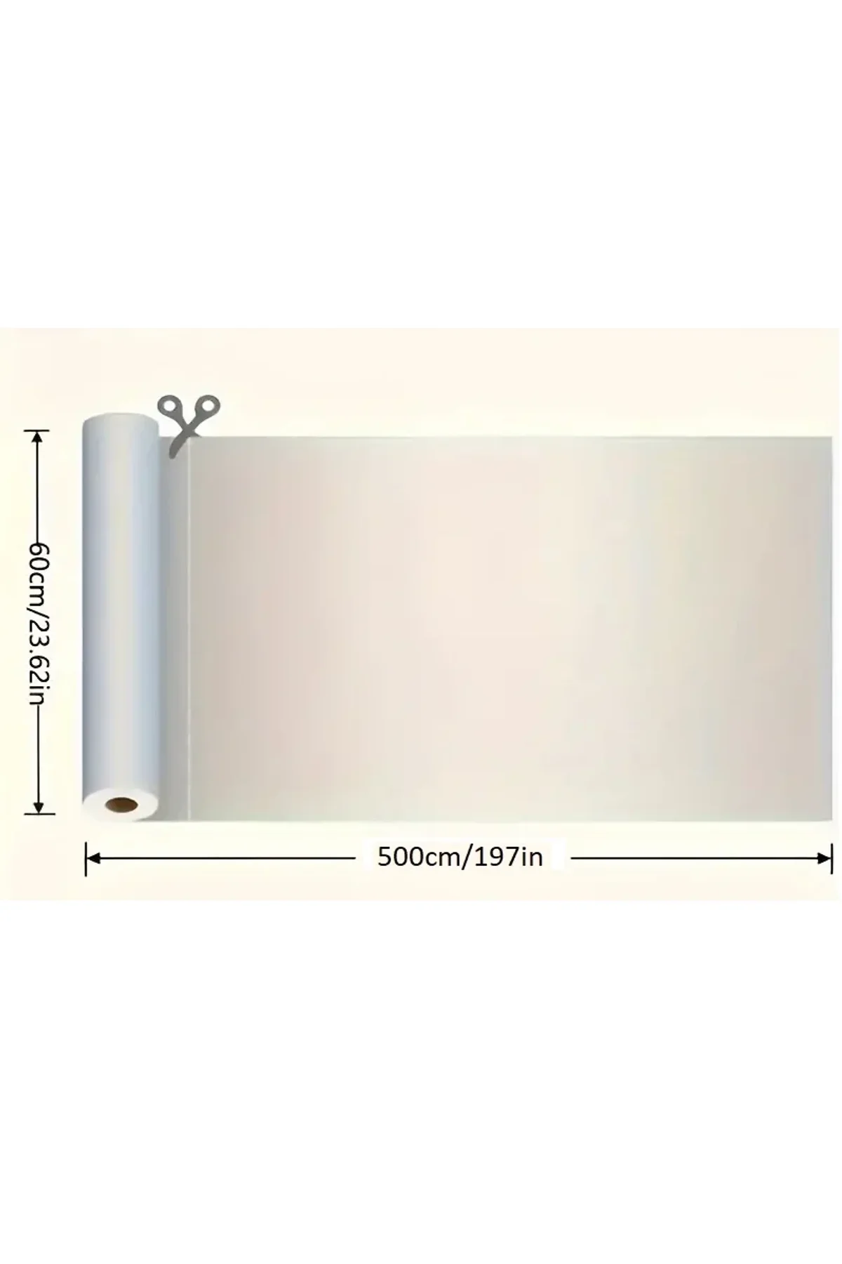 Uv Engelleyici Buzlu Cam Filmi 5 Metre X 60 Cm - Just Cheap Store Görsel 5