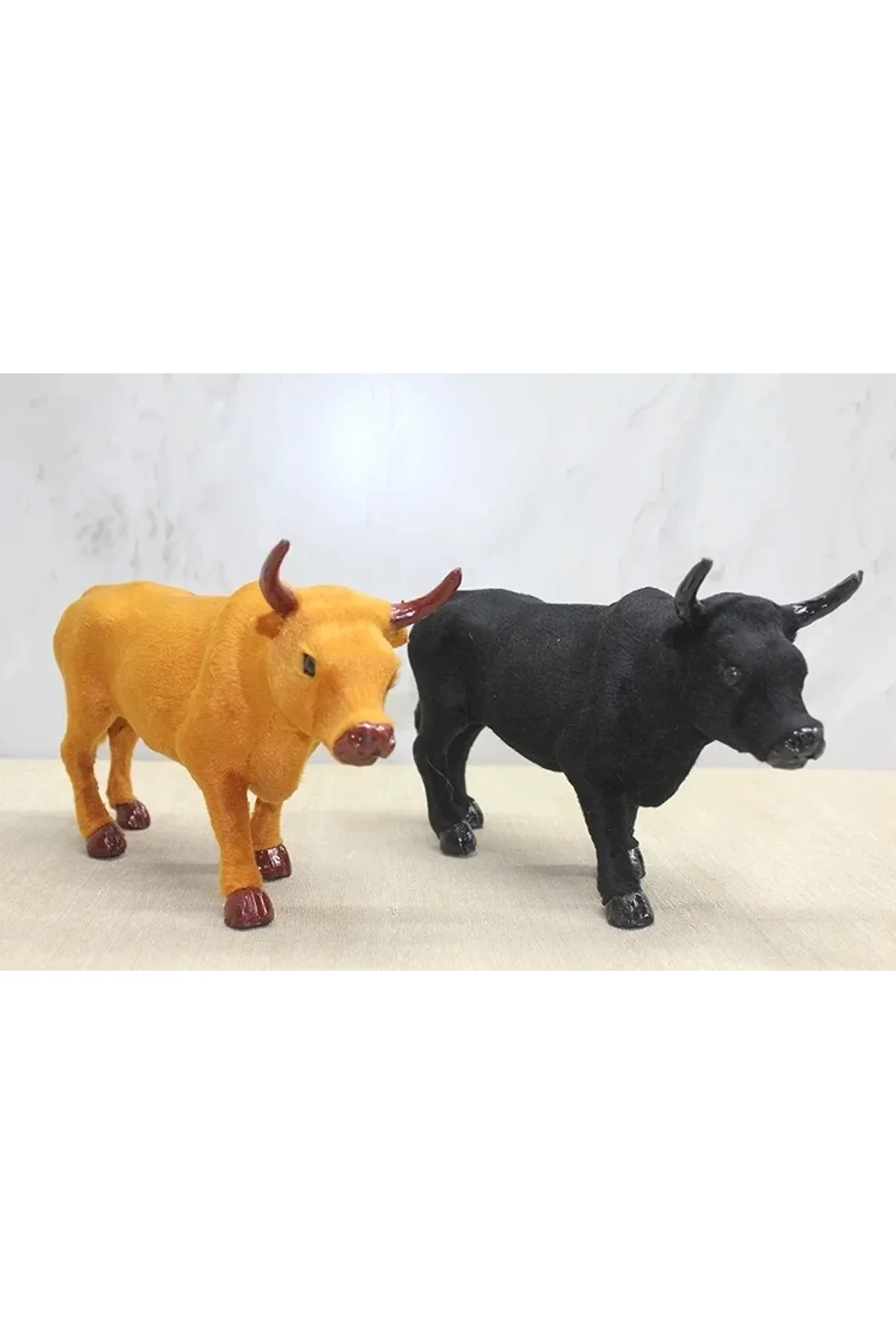 Tüylü Boğa Figürü Alk3059 - Just Cheap Store Görsel 2