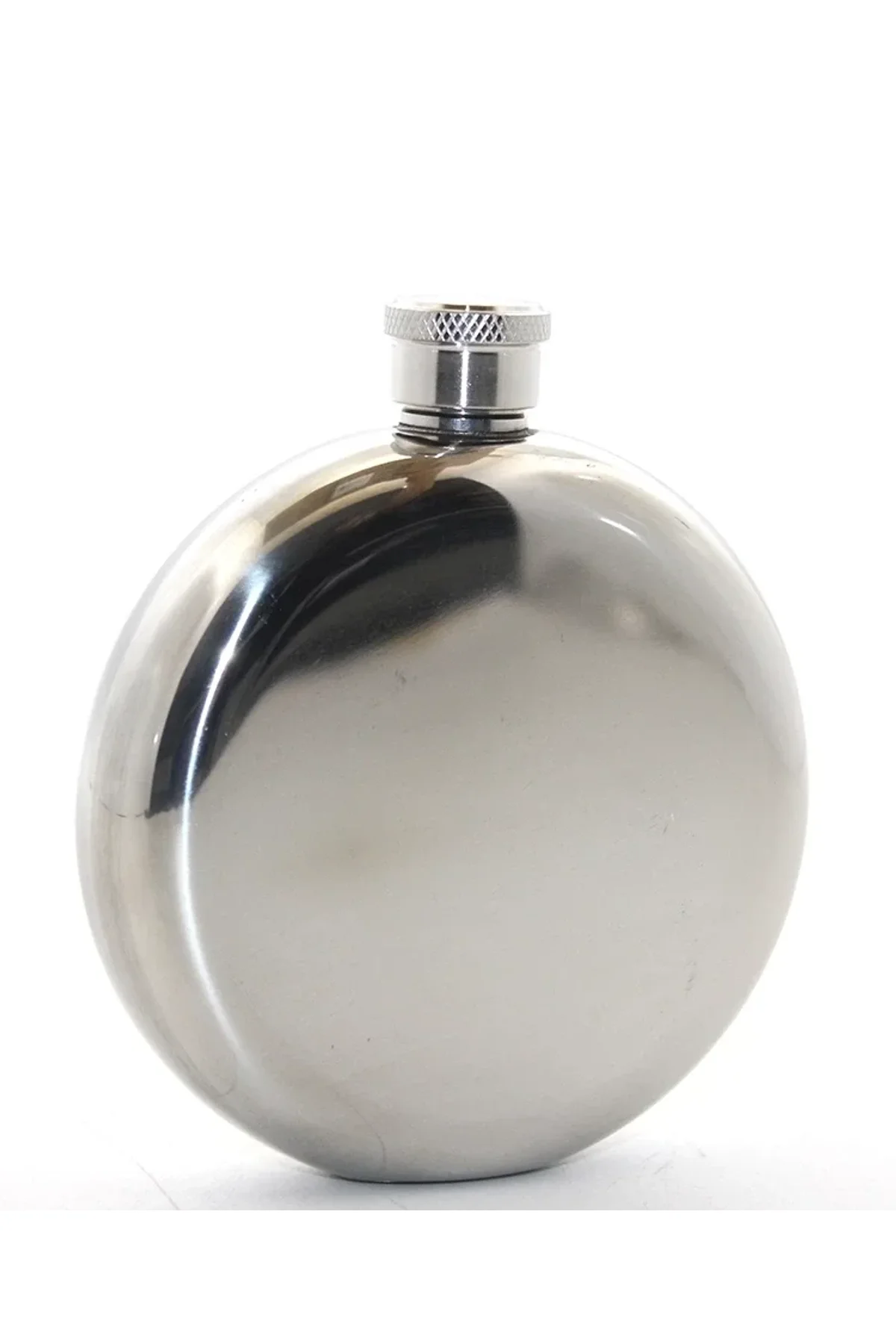 Paslanmaz Çelik Yuvarlak 5 Oz Tekli Matara Alk2676 - Just Cheap Store Görsel 2