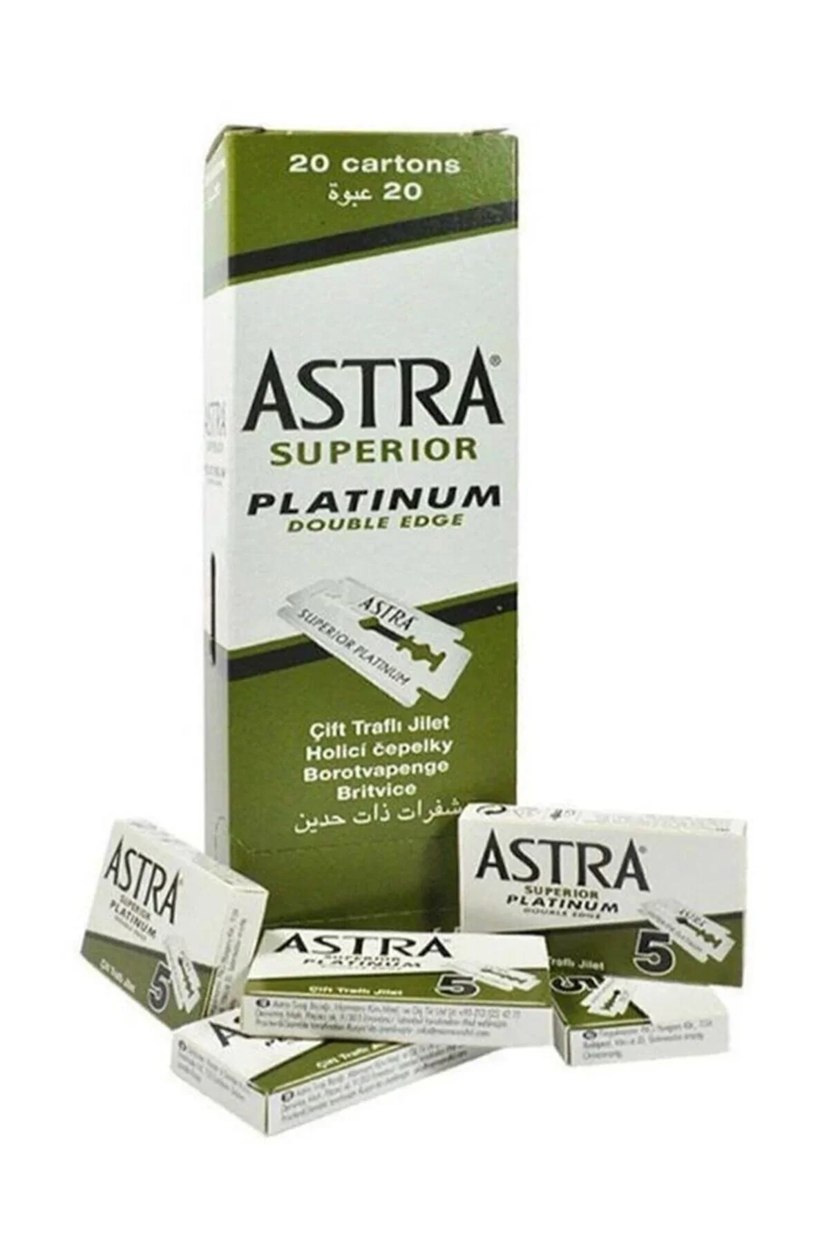 Astra Tıraş Bıçağı Yeşil Jilet 20'li Paket - Just Cheap Store Görsel 2