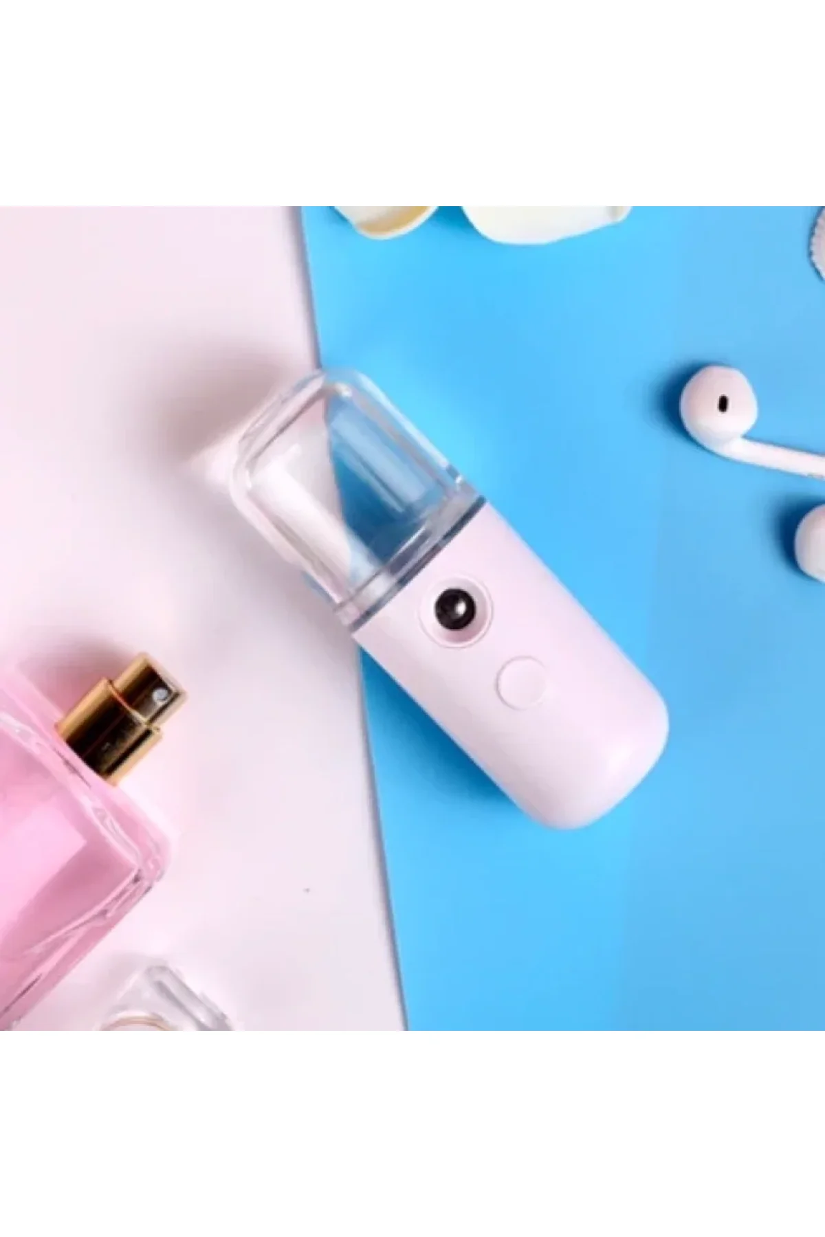 Şarjlı Mini Yüz Nemlendirici Dezenfektan Cihazı Mist Sprayer - Just Cheap Store Görsel 3