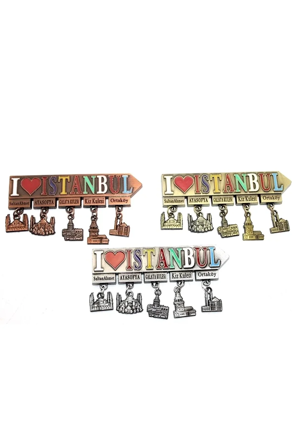 İstanbul Temalı Metal Magnet Alk3343 - Just Cheap Store Görsel 2