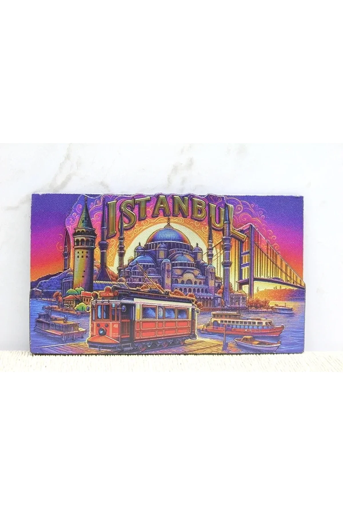 Ahşap İstanbul Temalı Magnet Alk4359 - Just Cheap Store Görsel 2