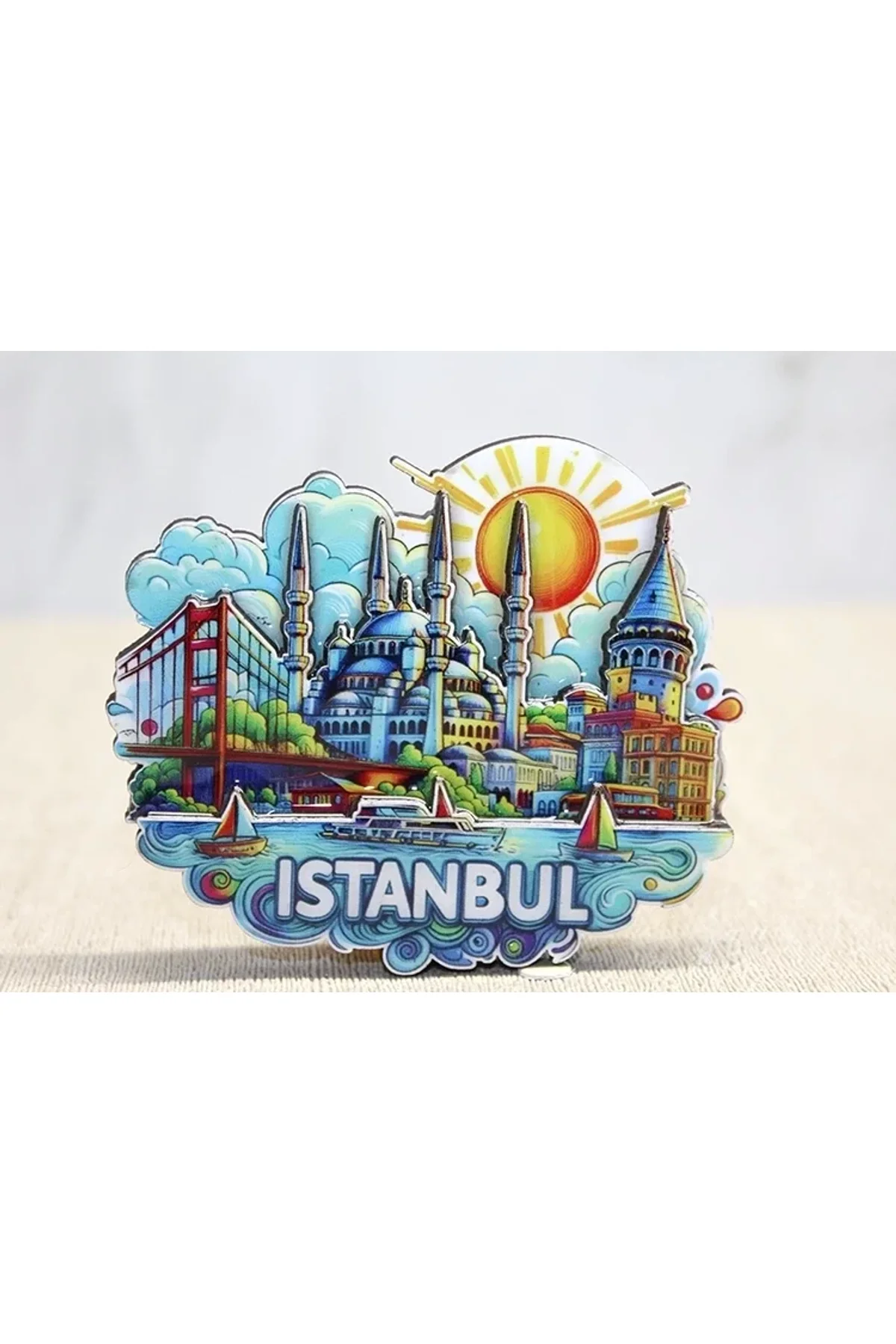 Ahşap İstanbul Temalı Magnet Alk4600 - Just Cheap Store Görsel 2