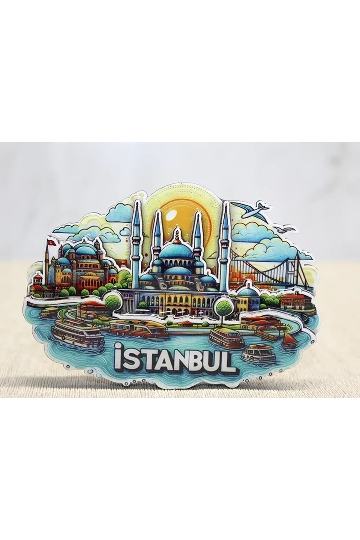 Ahşap İstanbul Temalı Magnet Alk4598 - Just Cheap Store Görsel 2