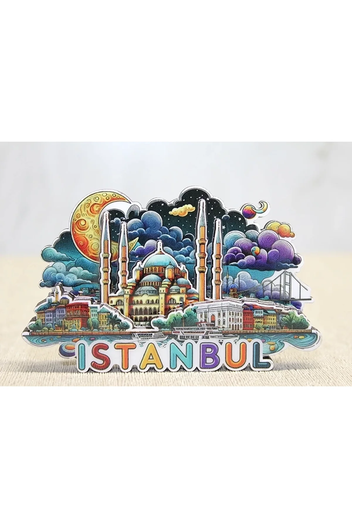 Ahşap İstanbul Temalı Magnet Alk4599 - Just Cheap Store Görsel 3