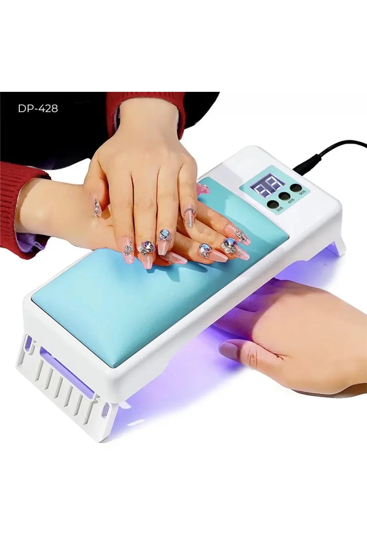Uv Led Işıklı Oje Kurutucu Ve El Yastığı - Just Cheap Store Görsel 3