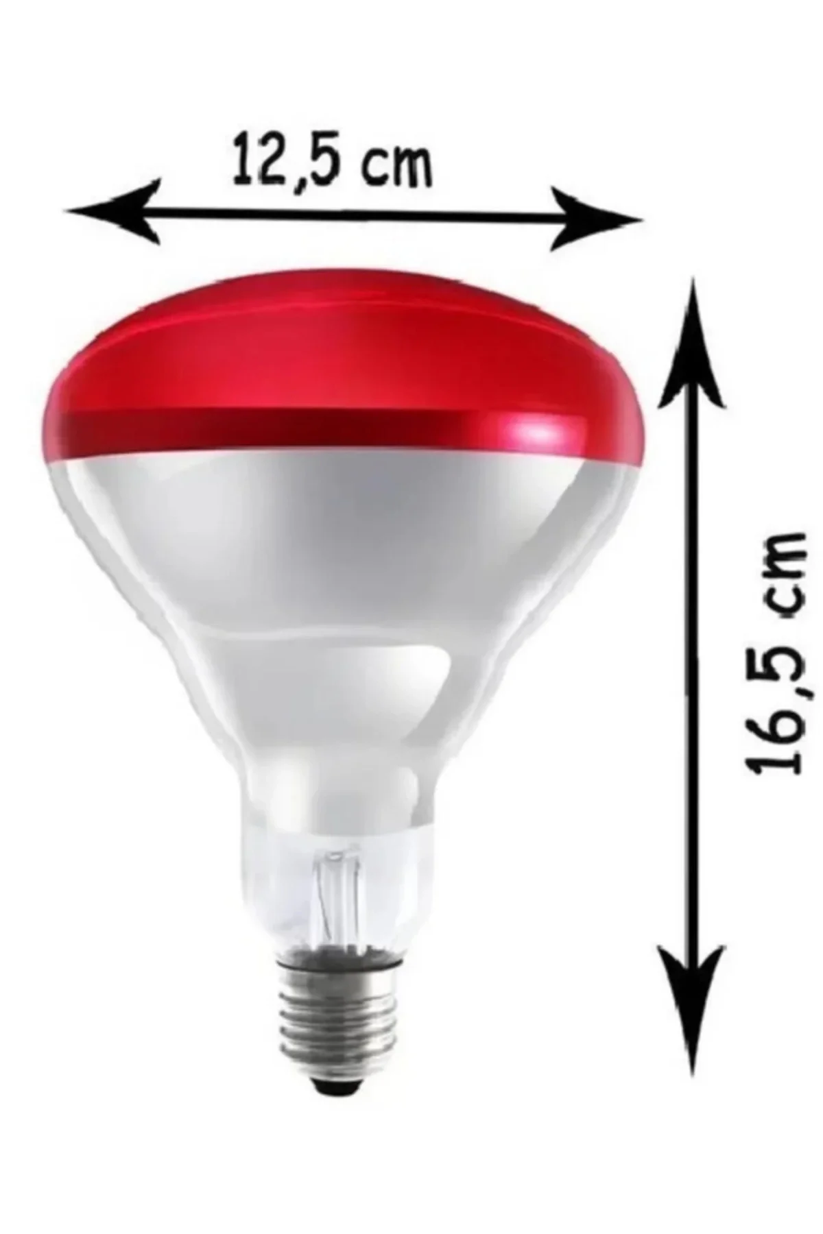 (6 Adet) 250w Kızılötesi Isıtıcılı Hayvan Isıtma Ve Kuluçka Lambası (kırmızı Işık) E27 (kalın Duy) - Just Cheap Store Görsel 5
