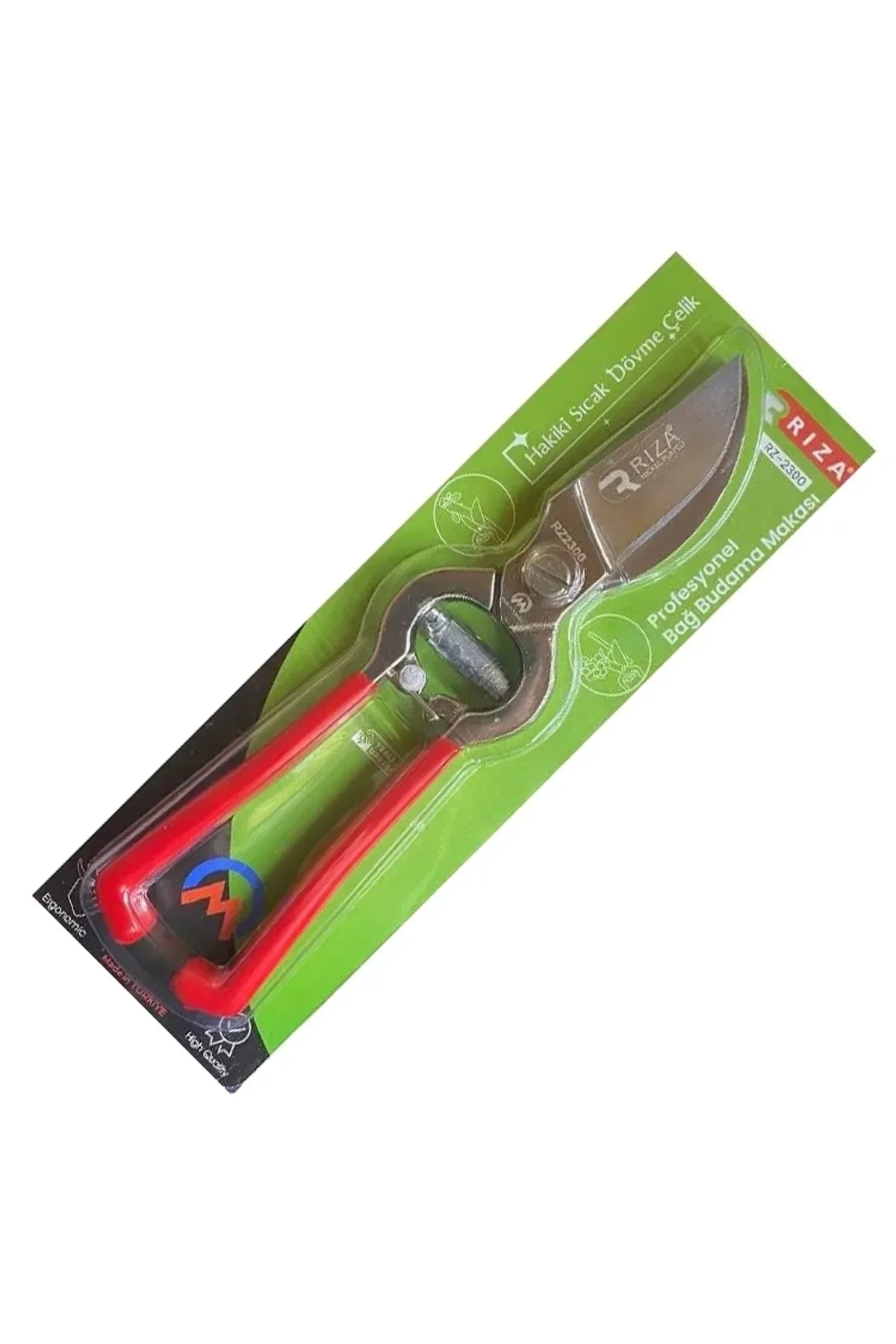 Sıcak Dövme Çelik Pro Ergonomik Bahçe Bağ Makası 24 Cm