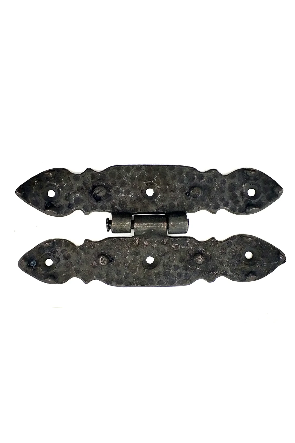 Antika Tarz Dekoratif Pirinç Düğmeli Menteşe - 142x69 Mm, Oksit - Just Cheap Store Görsel 2