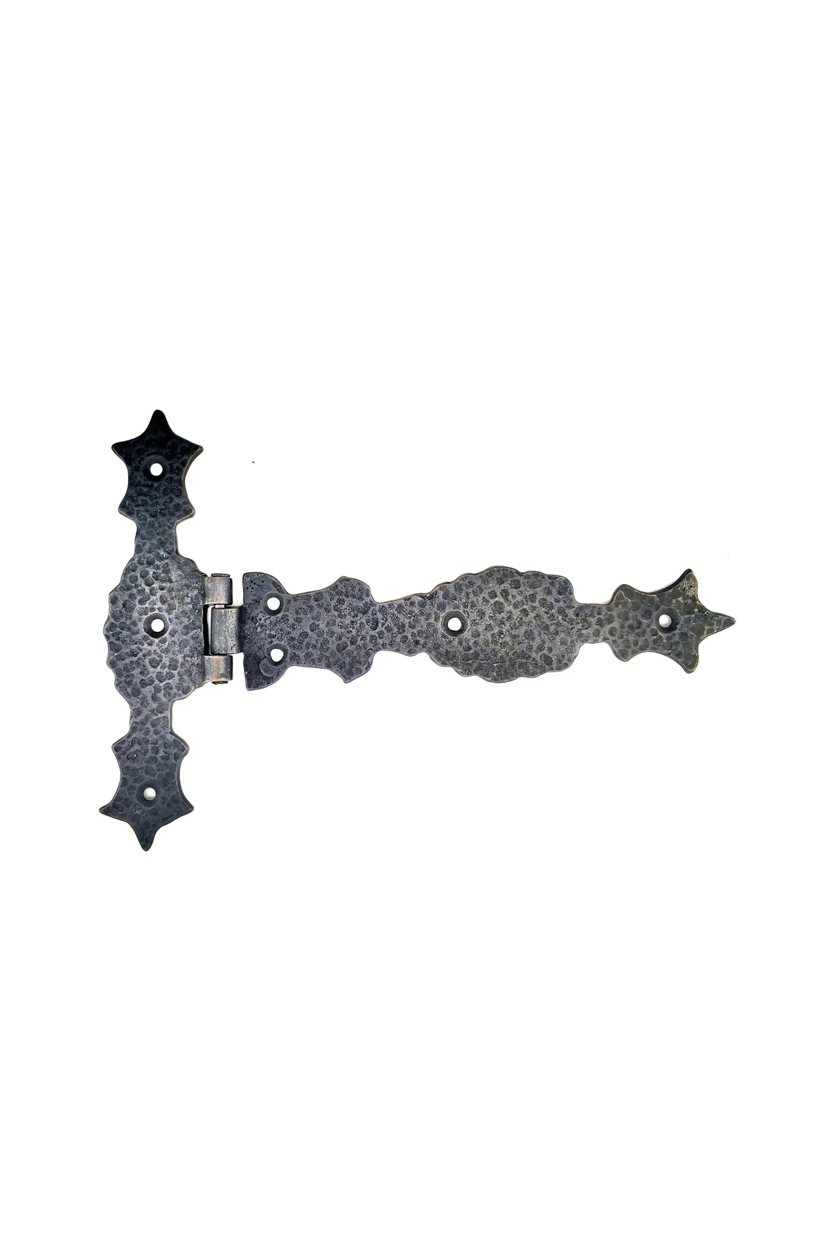 Antika Tarz Dekoratif Pirinç Kuyruklu Zambak Menteşe - 175x248 Mm, Oksit