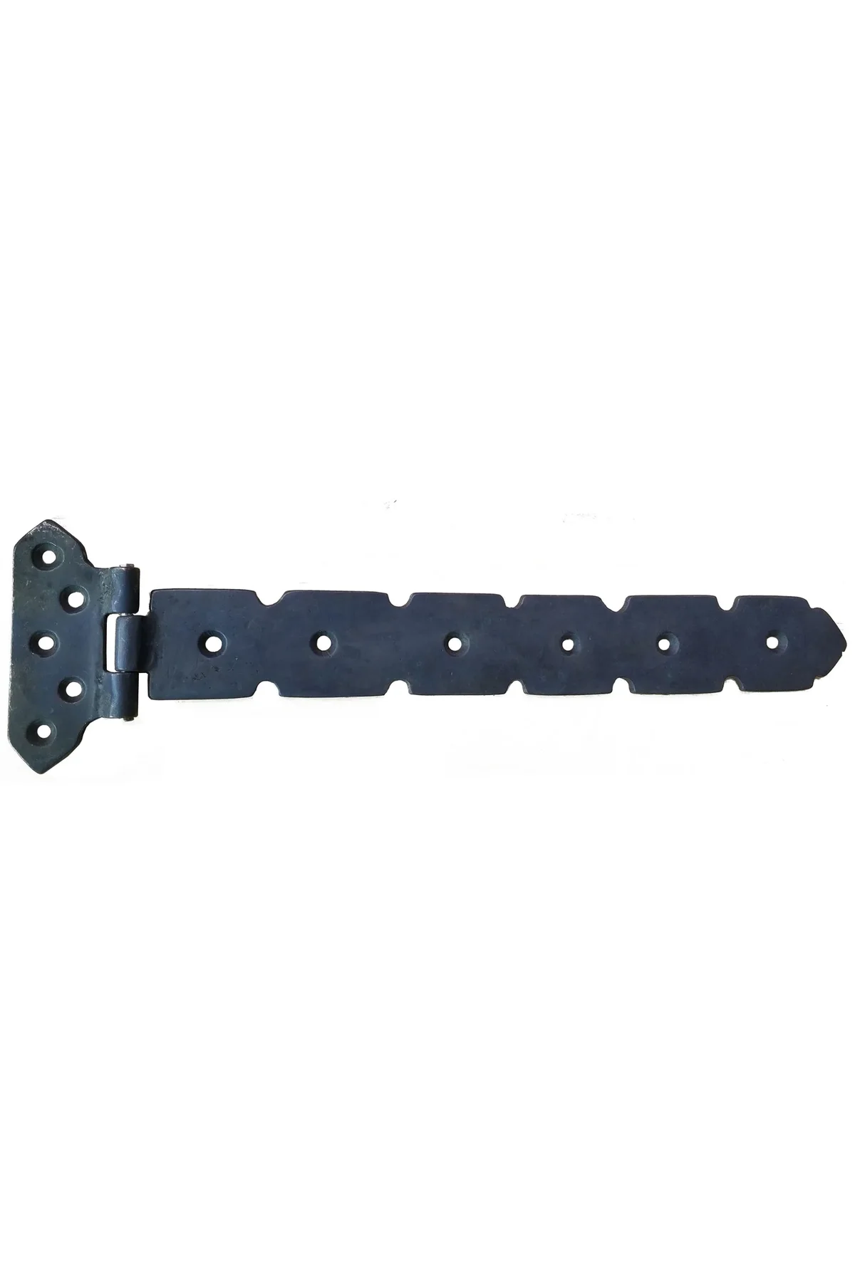 Antika Tarz Dekoratif Pirinç Kuyruklu Lama Menteşe - 103x380 Mm, Oksit