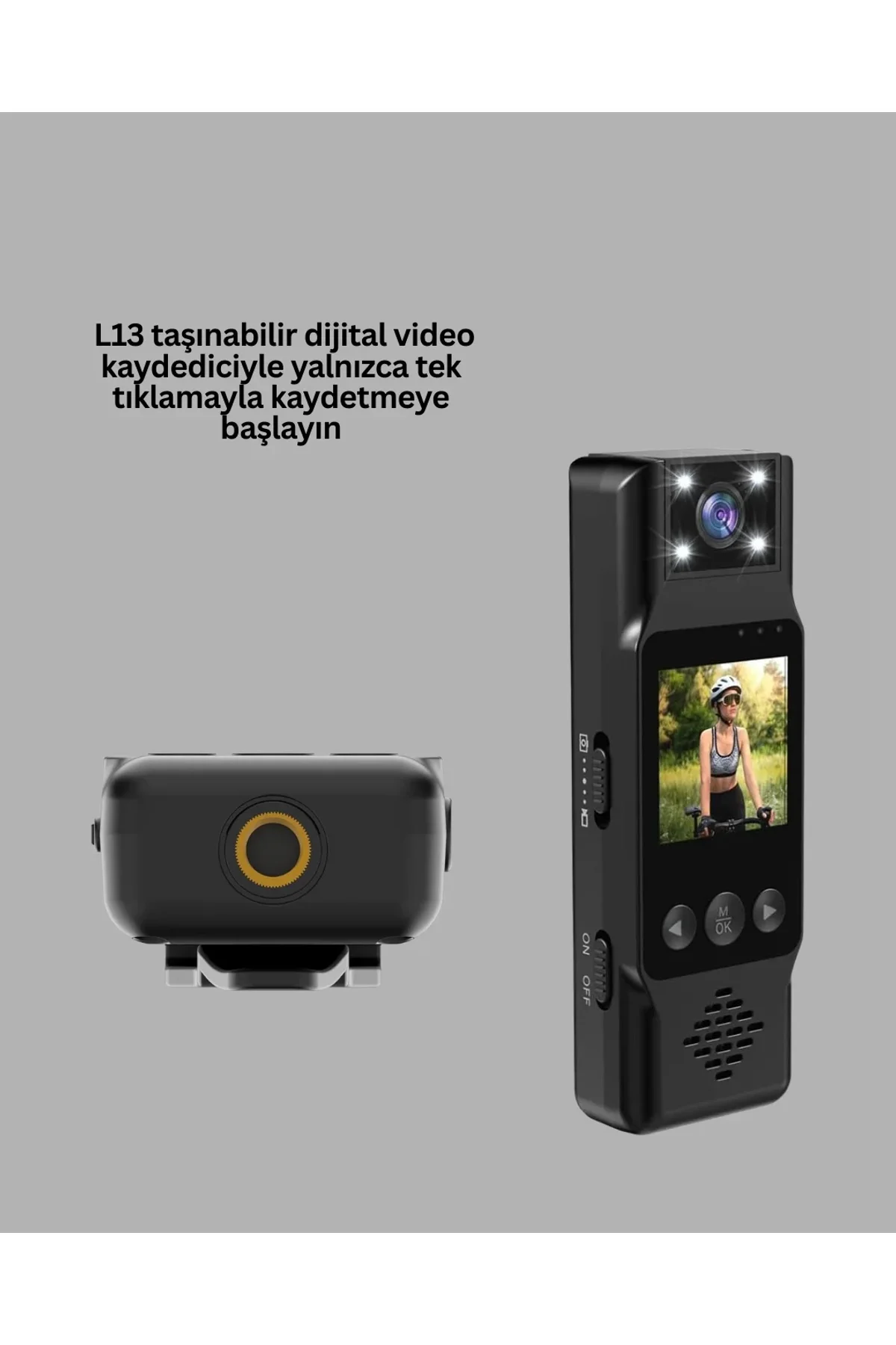 Mini Kamera 1080p Full Hd Döner Lens Taşınabilir - Just Cheap Store Görsel 5