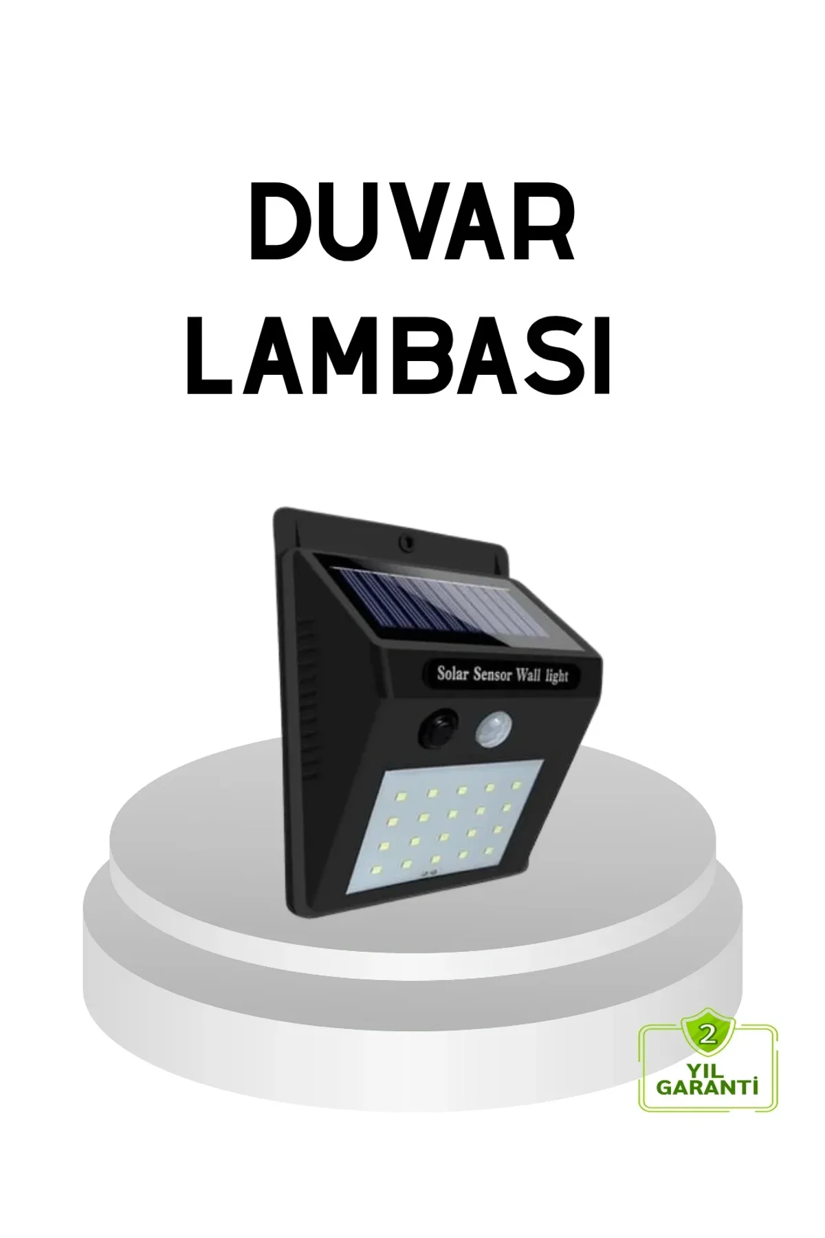 20 Led Güneş Paneli Aydınlatma – Fotoselli Ve Hareket Algılamalı Dış Mekan Duvar Lambası - Just Cheap Store Görsel 2