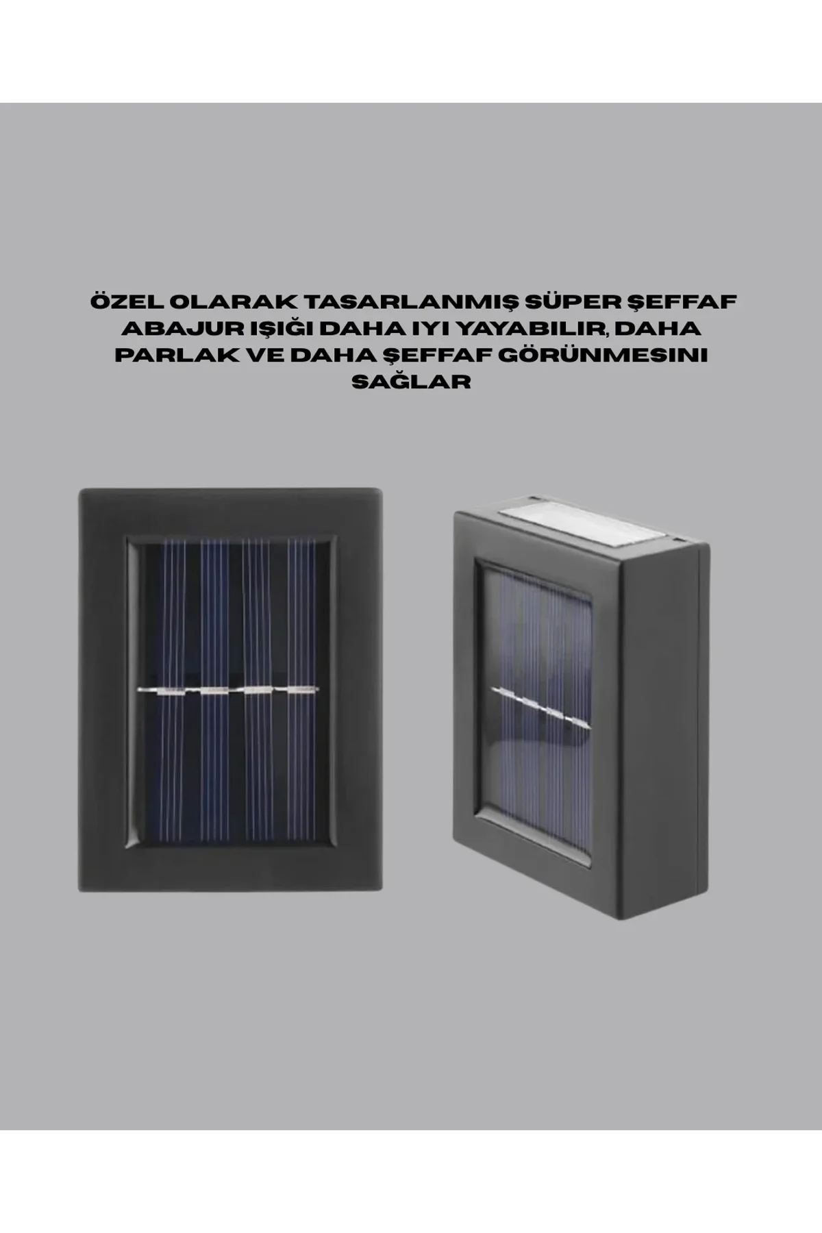 Dış Mekan Güneş Paneli İle Aydınlatma Lambası - Just Cheap Store Görsel 4