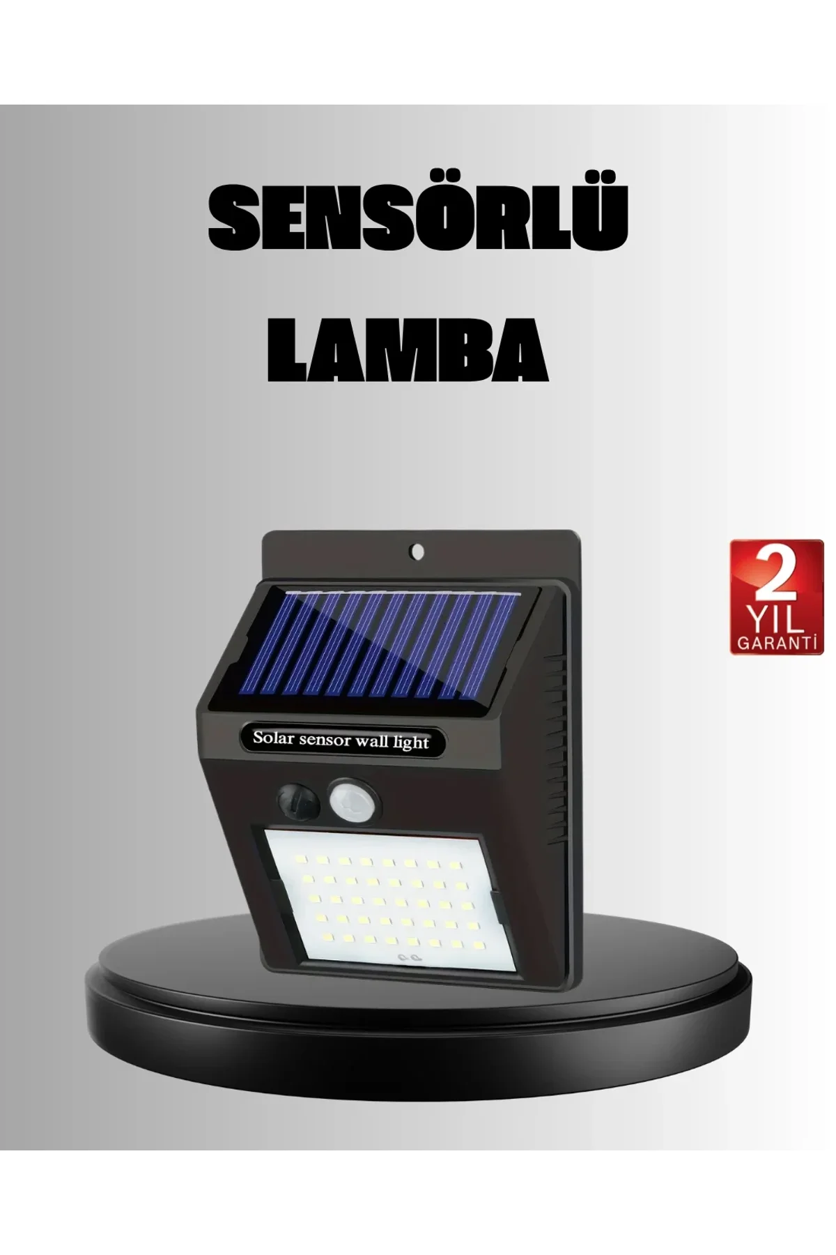 Solar Led Bahçe Aydınlatma – Hareket Sensörlü, Güneş Paneliyle Şarj Olan, Ip65 Dayanıklı - Just Cheap Store Görsel 2