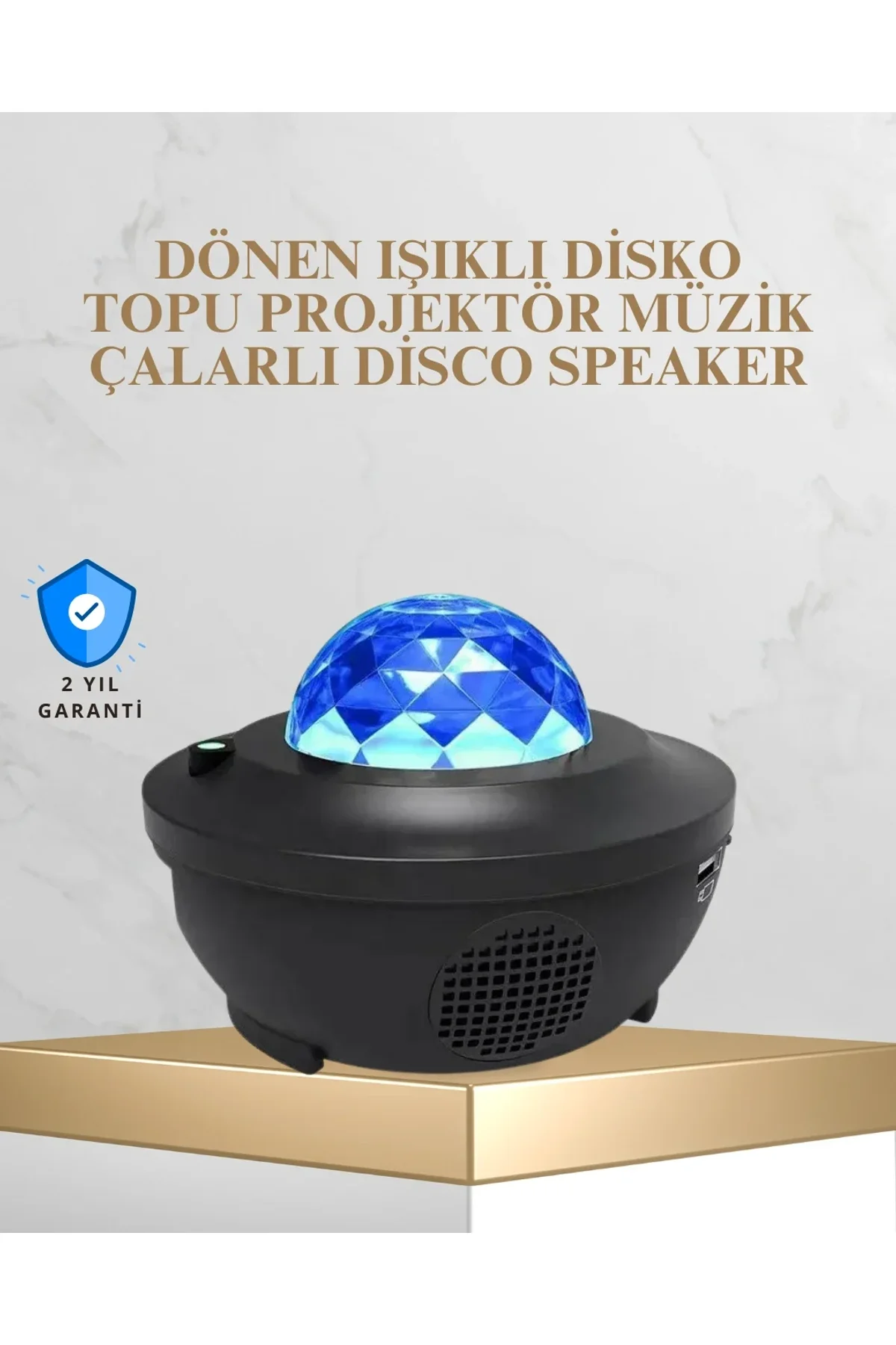 Bluetooth &amp; Usb Müzik Çalar Gece Lambası – 50 m² Kapsama, Uzaktan Kumanda - Just Cheap Store Görsel 2