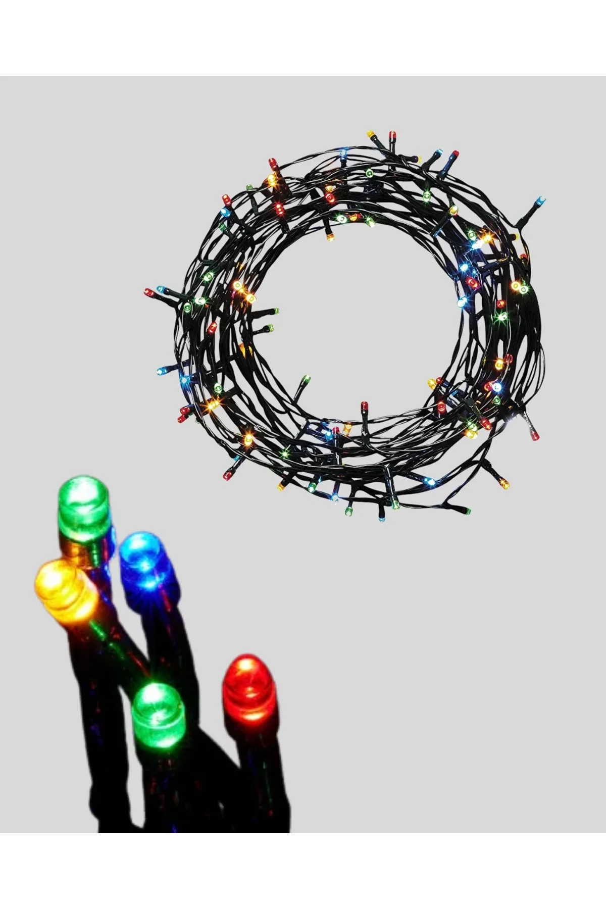 Noel Ve Parti Dekorasyonu İçin 2x2 Led Perde Işık – 8 Fonksiyonlu - Just Cheap Store Görsel 5