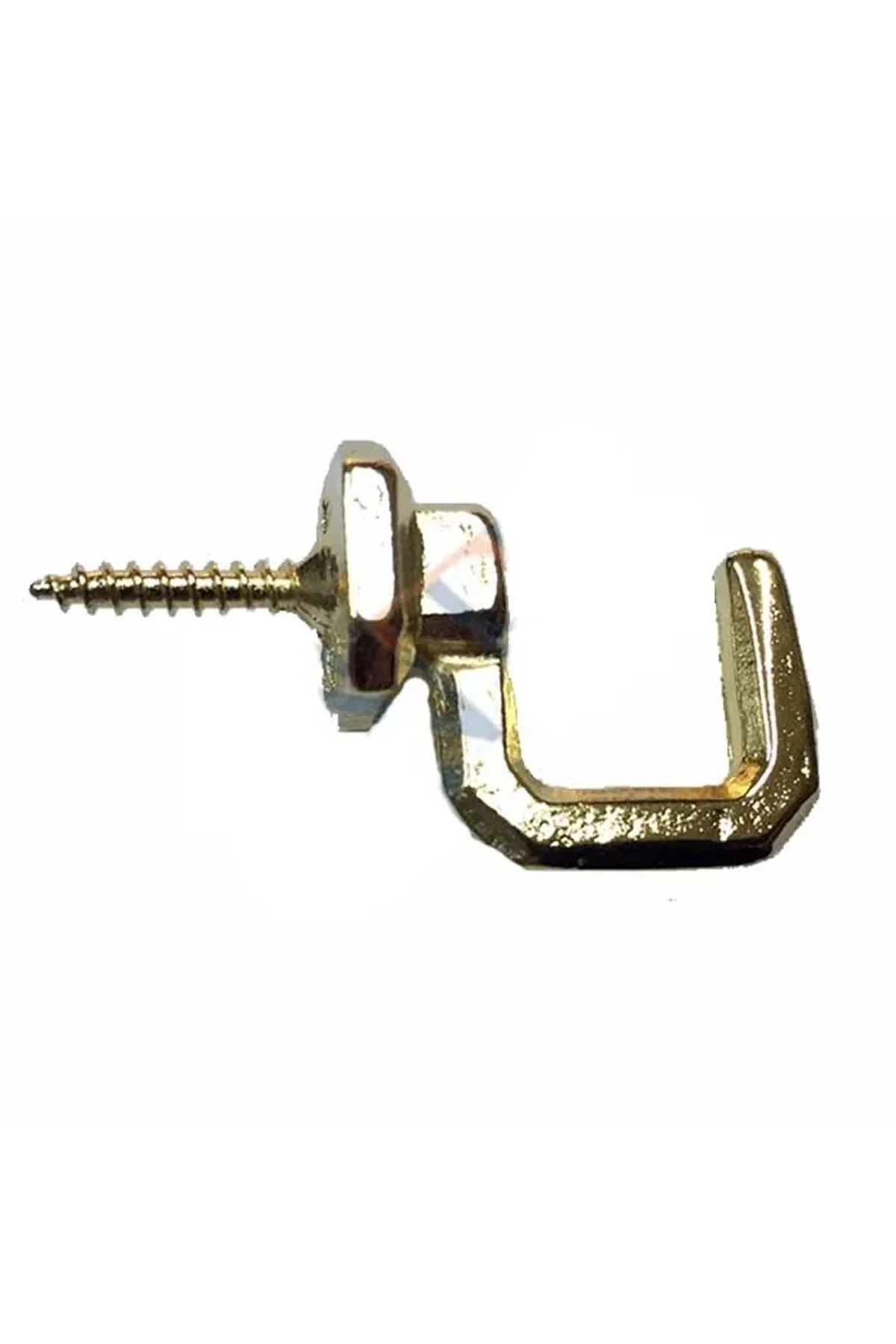 Vidalı Kanca, Askı Büyük - 15x23mm, Sarı - 100 Adet - Just Cheap Store Görsel 2
