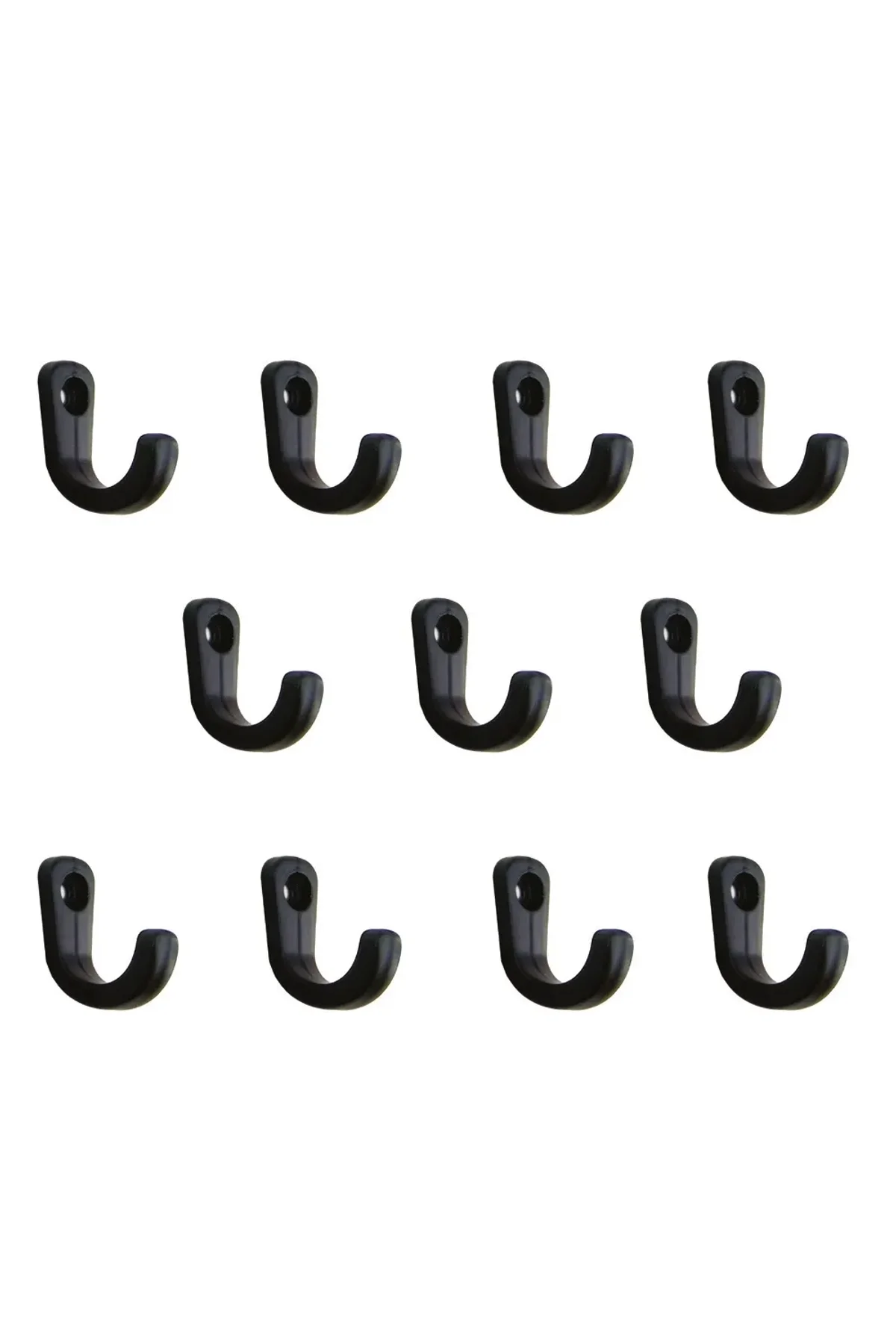 Tekli Bijuteri, Dekor Askısı - Siyah, 100 Adet, 10x18x22 Mm - Just Cheap Store Görsel 3