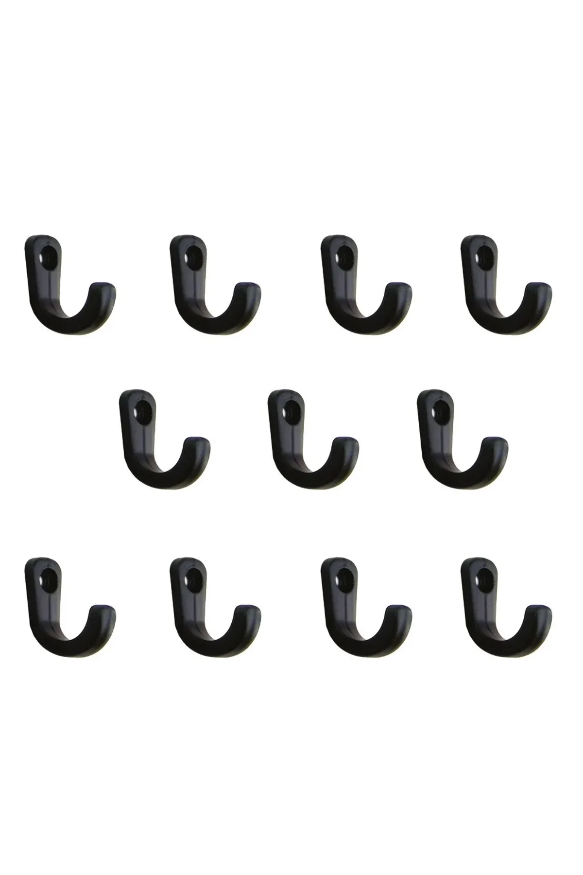 Tekli Bijuteri, Dekor Askısı - Siyah, 100 Adet, 10x18x22 Mm - Just Cheap Store Görsel 4