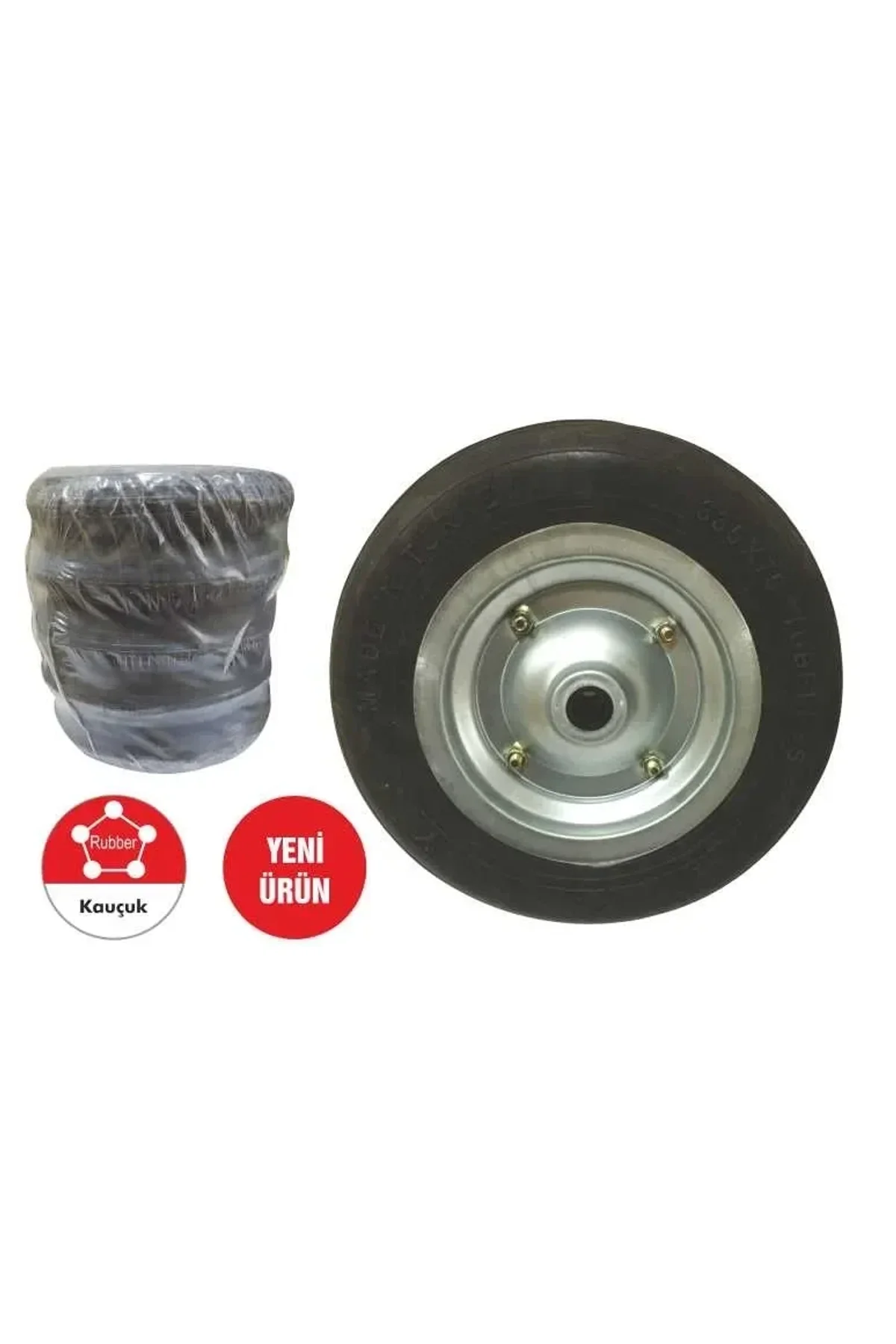 Tkr 001 El Arabası Tekeri Dolgu Teker Burçlu - Just Cheap Store Görsel 2