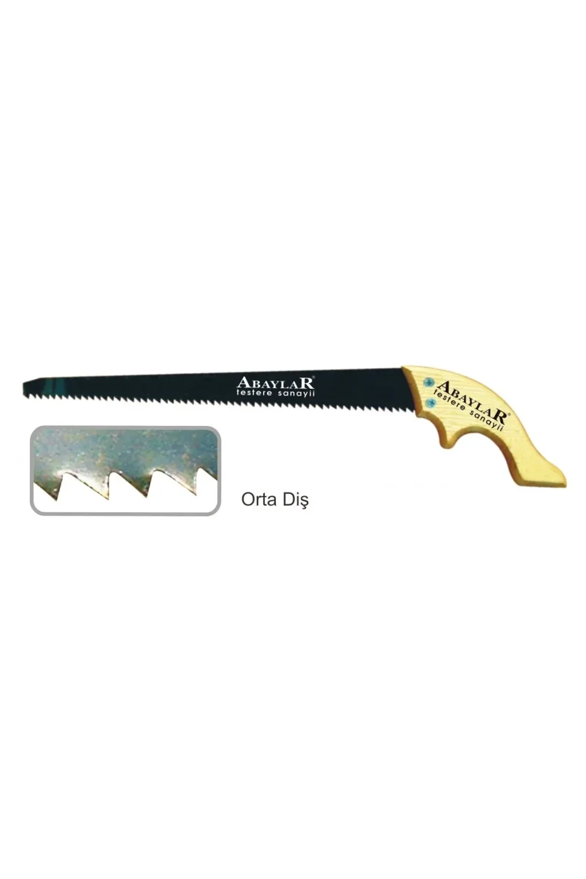 Lar Orta Diş Bağ Testere 35 Cm - Ahşap Sap - Just Cheap Store Görsel 2