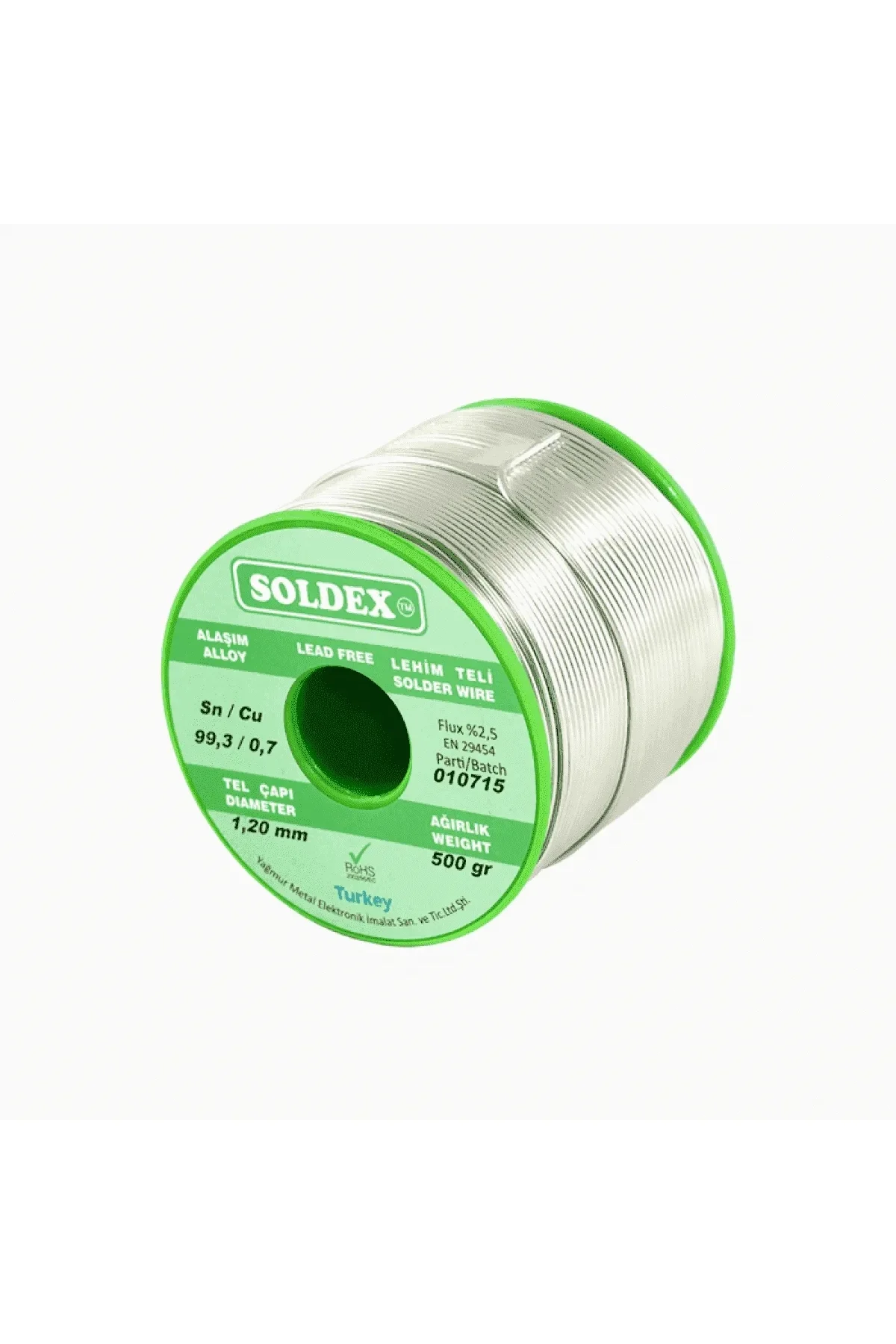 Scn100 Gümüşsüz Özel Alaşım Lehim Teli 500 Gr - 1.2 Mm