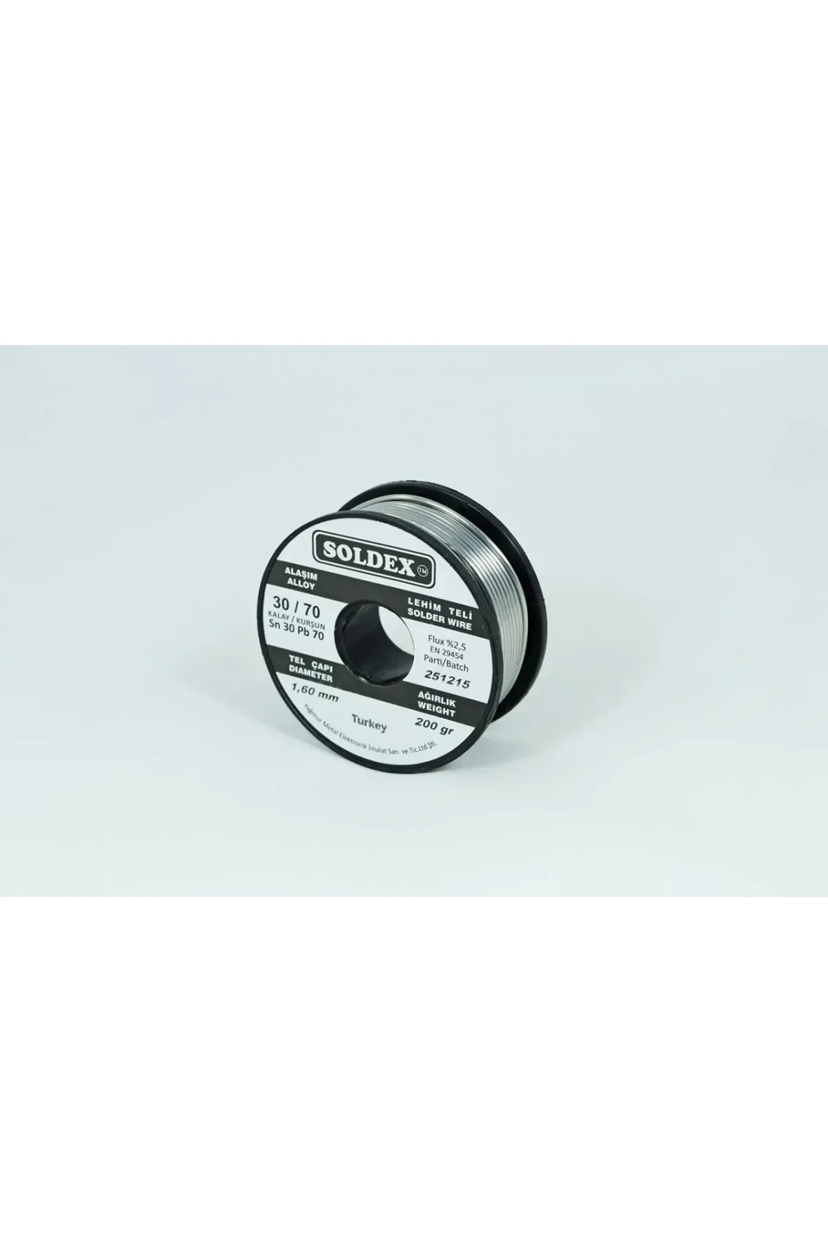 30-70 Lehim Teli 200 Gr 1,6 Mm Sn:30 - Pb:70 - Just Cheap Store Görsel 2