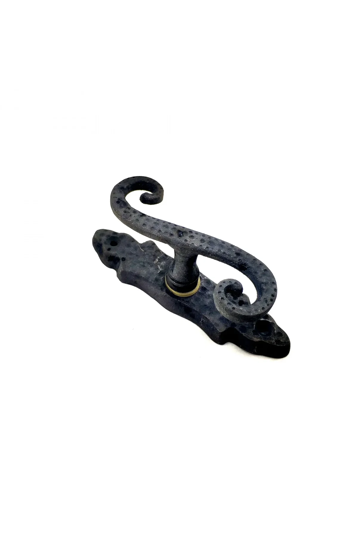 Antika Tarz Dekoratif Pirinç Kıvrık Pencere Kolu - 130x33 Mm, Oksit - Just Cheap Store Görsel 2