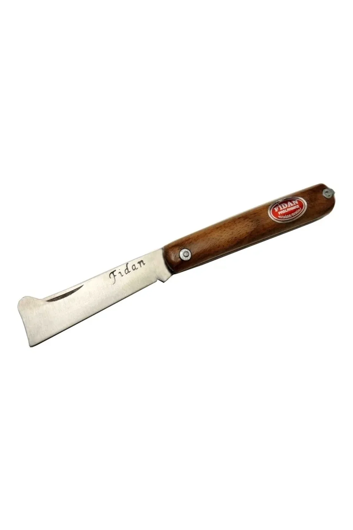 Fidan As 20 Kahverengi Bahçe Aşı Çakısı 18,5cm - Manuel, Ahşap Sap - Just Cheap Store Görsel 2