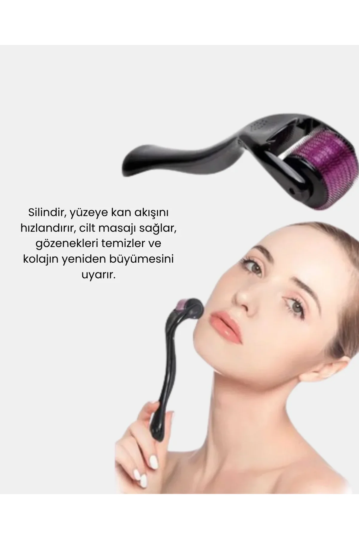 Derma Roller Titanyum İğneli Cilt Yenileyici – Akne Ve Kırışıklık Karşıtı - Just Cheap Store Görsel 3